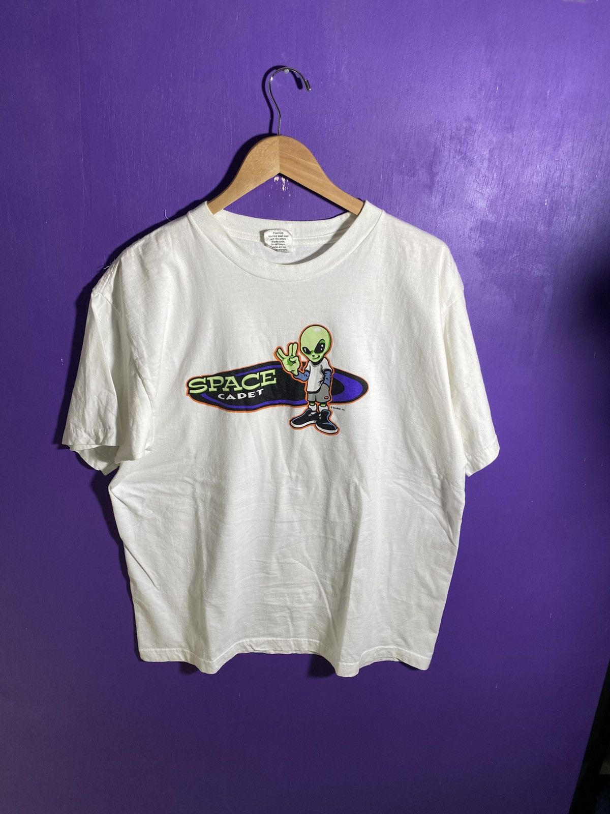 Vintage 90s Alien space cadet t-shirt