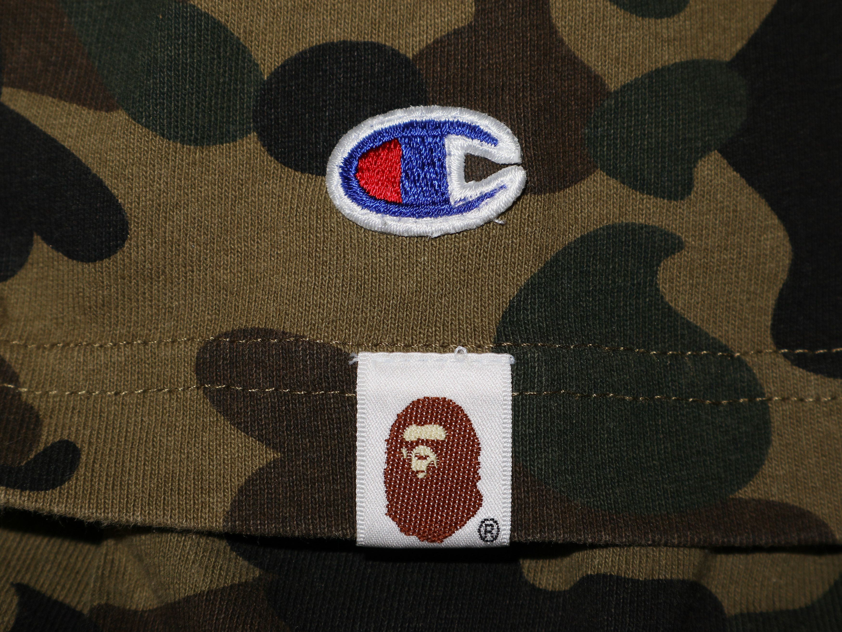 Bape × Champion Bape x Champion 1st Camo College Tee Size US M / EU 48-50 / 2 - 6 Thumbnail
