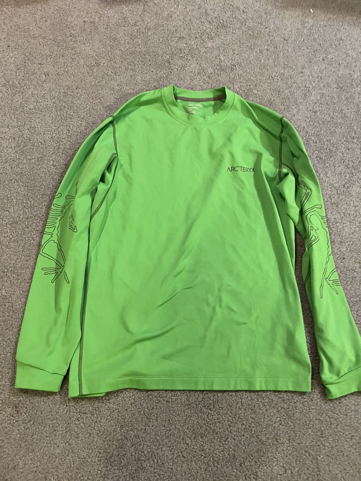 Arc'teryx Arcteryx System A Copal Bird Logo long sleeve core | Grailed