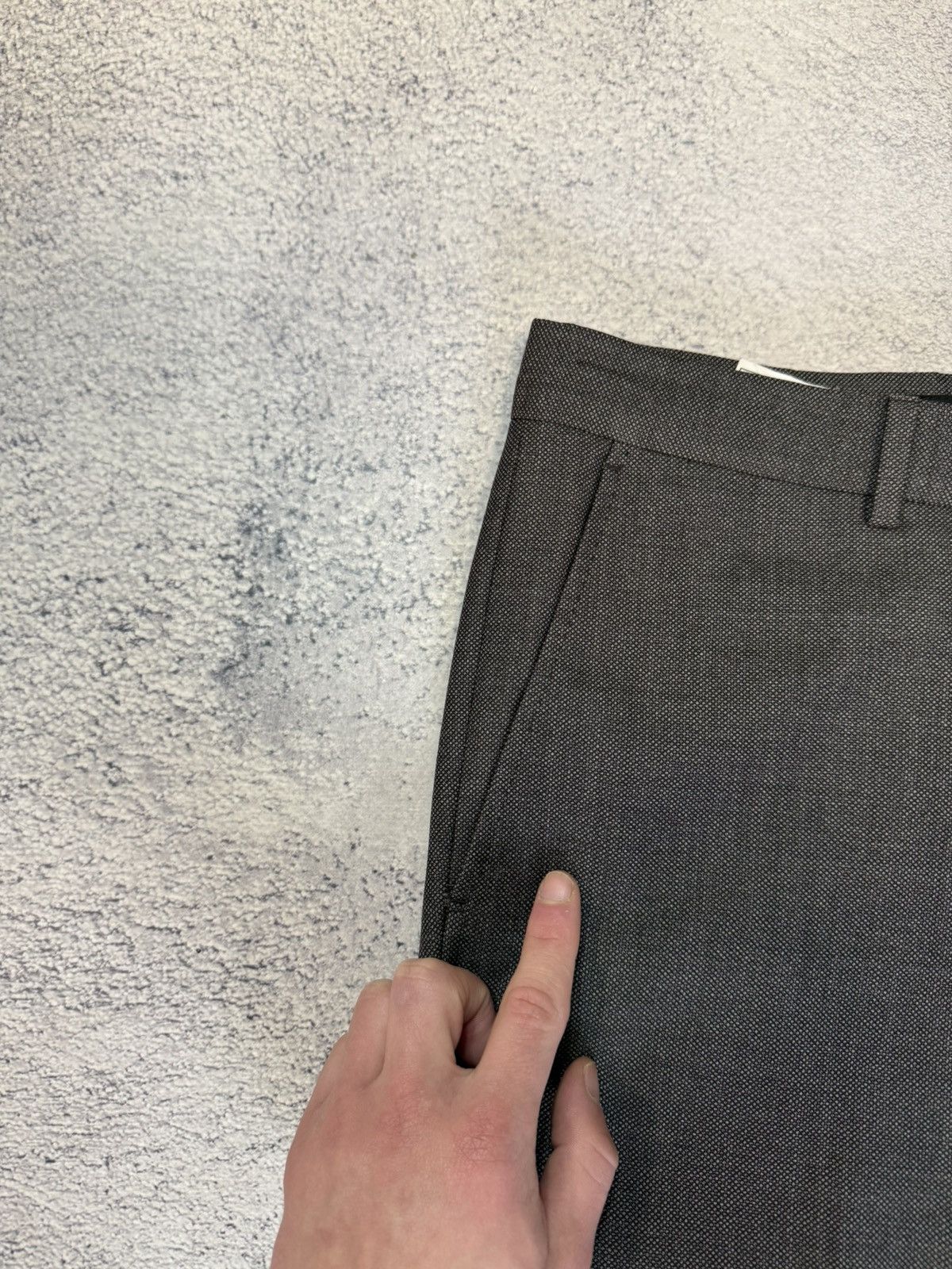 Z Zegna Z Zegna Wool Suit 2 Piece EU52R US42R Drop7 Gray Men Wool Size 42R - 15 Thumbnail