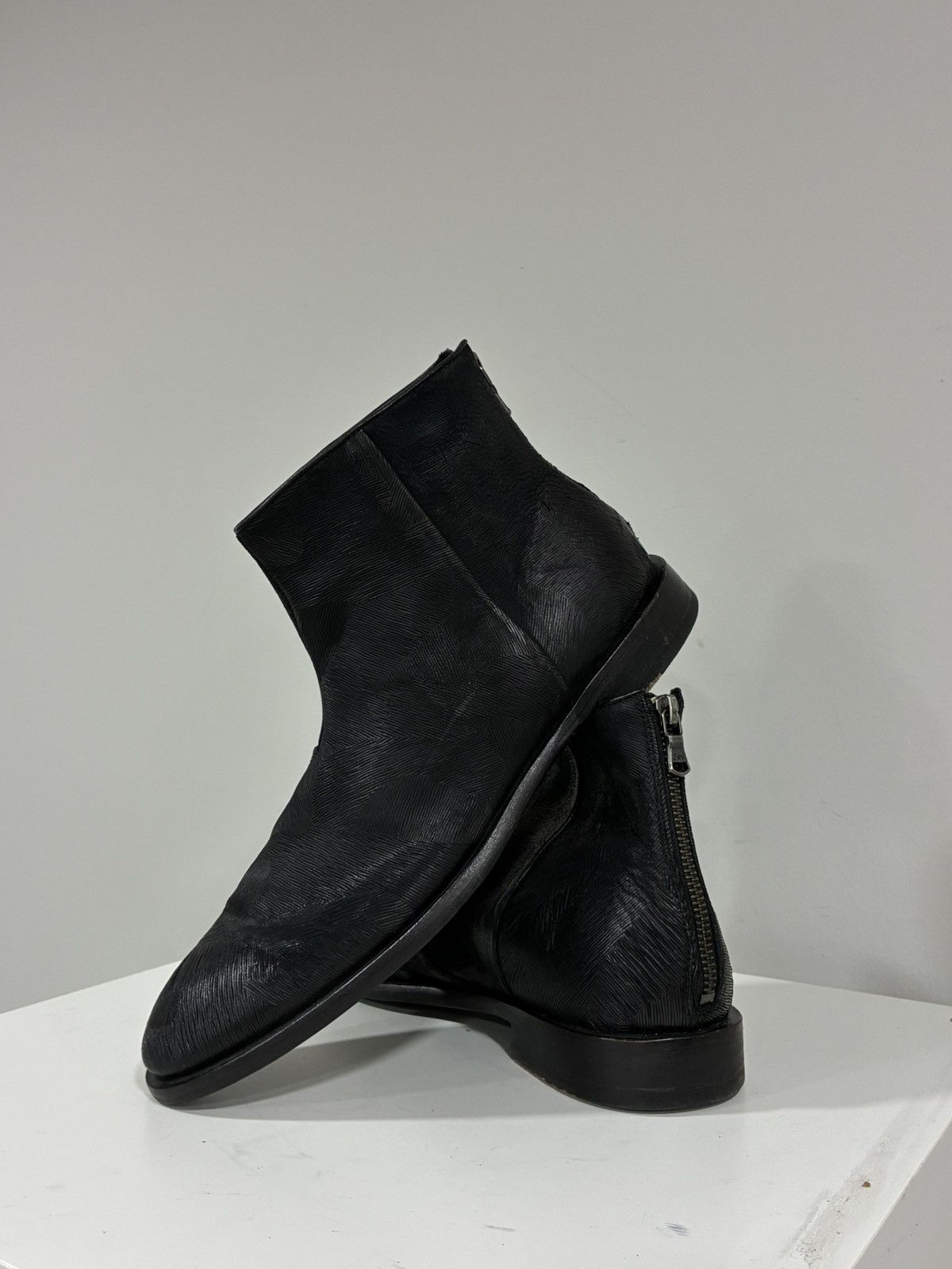 John Varvatos NYC Back Zip Boot Size US 9 EU 42 Size US 9 / EU 42 - 17 Thumbnail