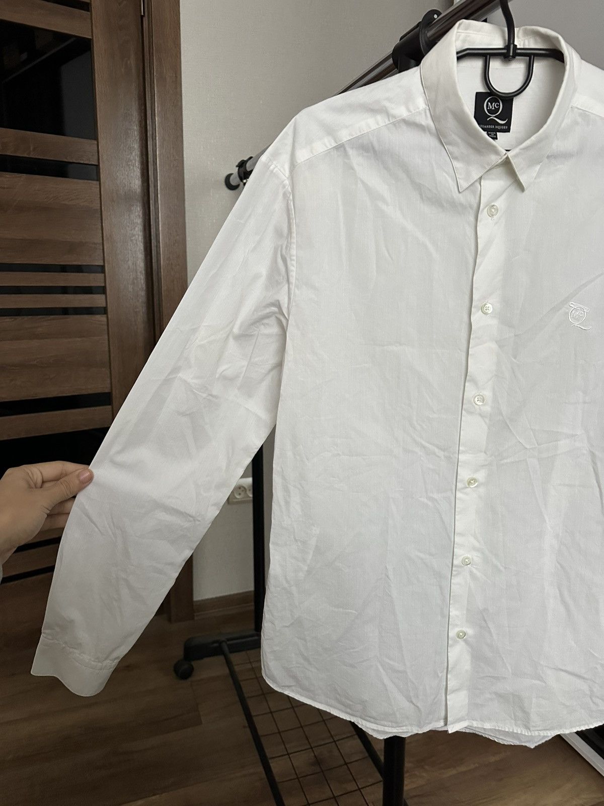 Alexander McQueen Alexander McQueen MCQ Shirt Button Up Long Sleeve Size US M / EU 48-50 / 2 - 7 Thumbnail