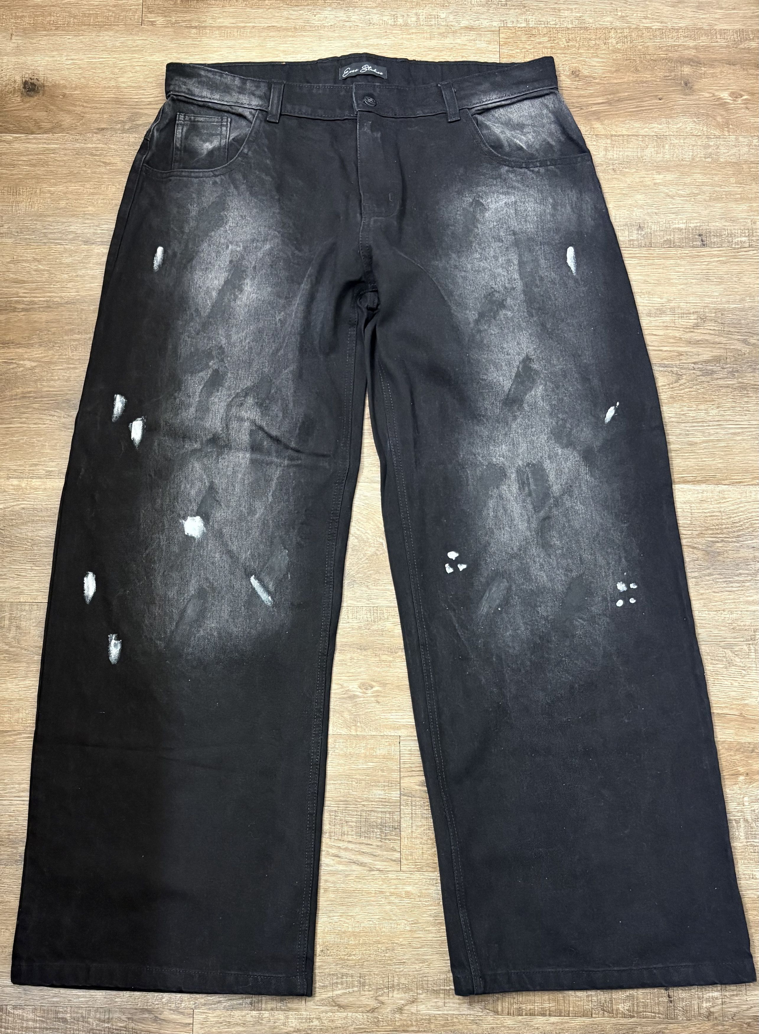 HMDD Eves Studios Black Painter Denim size 38 Size US 38 / EU 54 - 1 Thumbnail