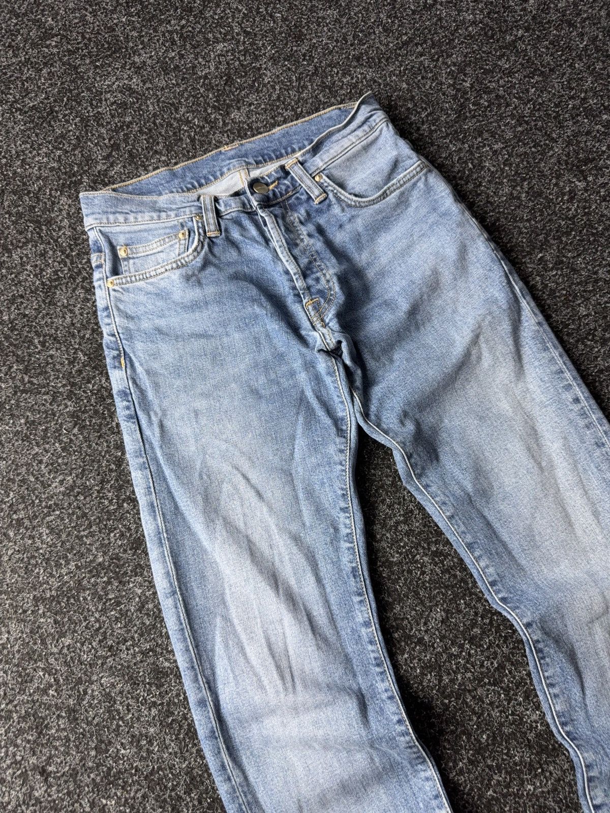 Carhartt Vintage 90s Retro Y2K Carhartt Skinny denim pants jeans Size 27" / US 4 / IT 40 - 4 Thumbnail