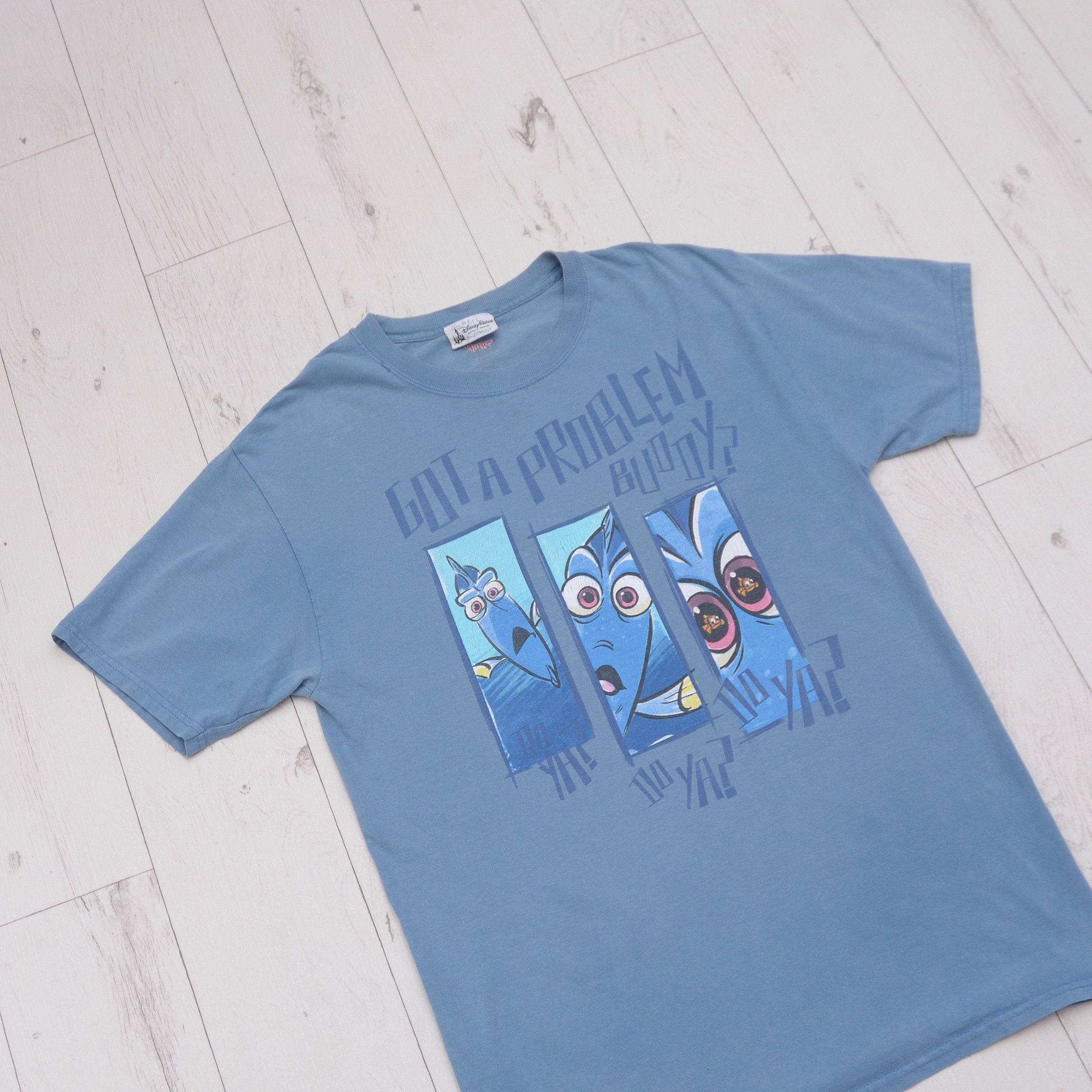 Disney × Vintage Disney Parks Finding Nemo Dory Got A Problem Buddy T-Shirt Size US S / EU 44-46 / 1 - 2 Thumbnail