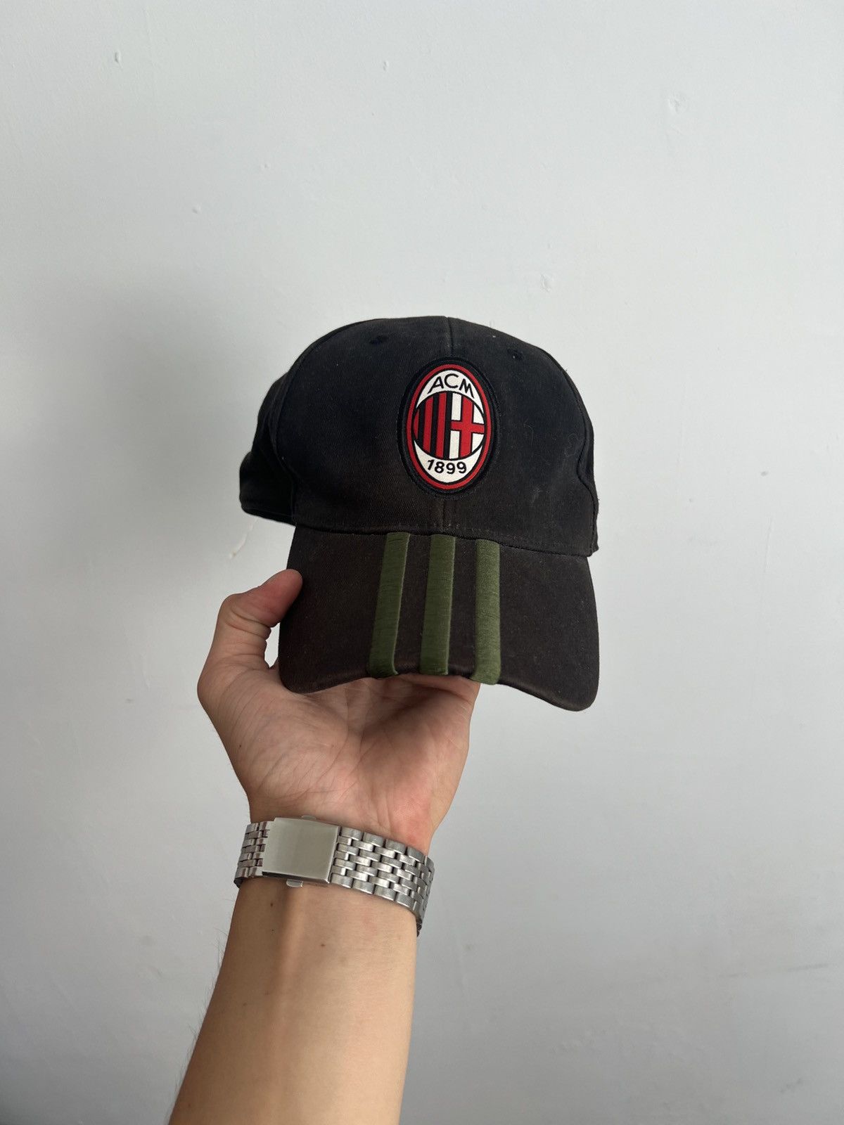 Adidas Adidas ACM Football Cap Hat Milan Size ONE SIZE - 1 Thumbnail