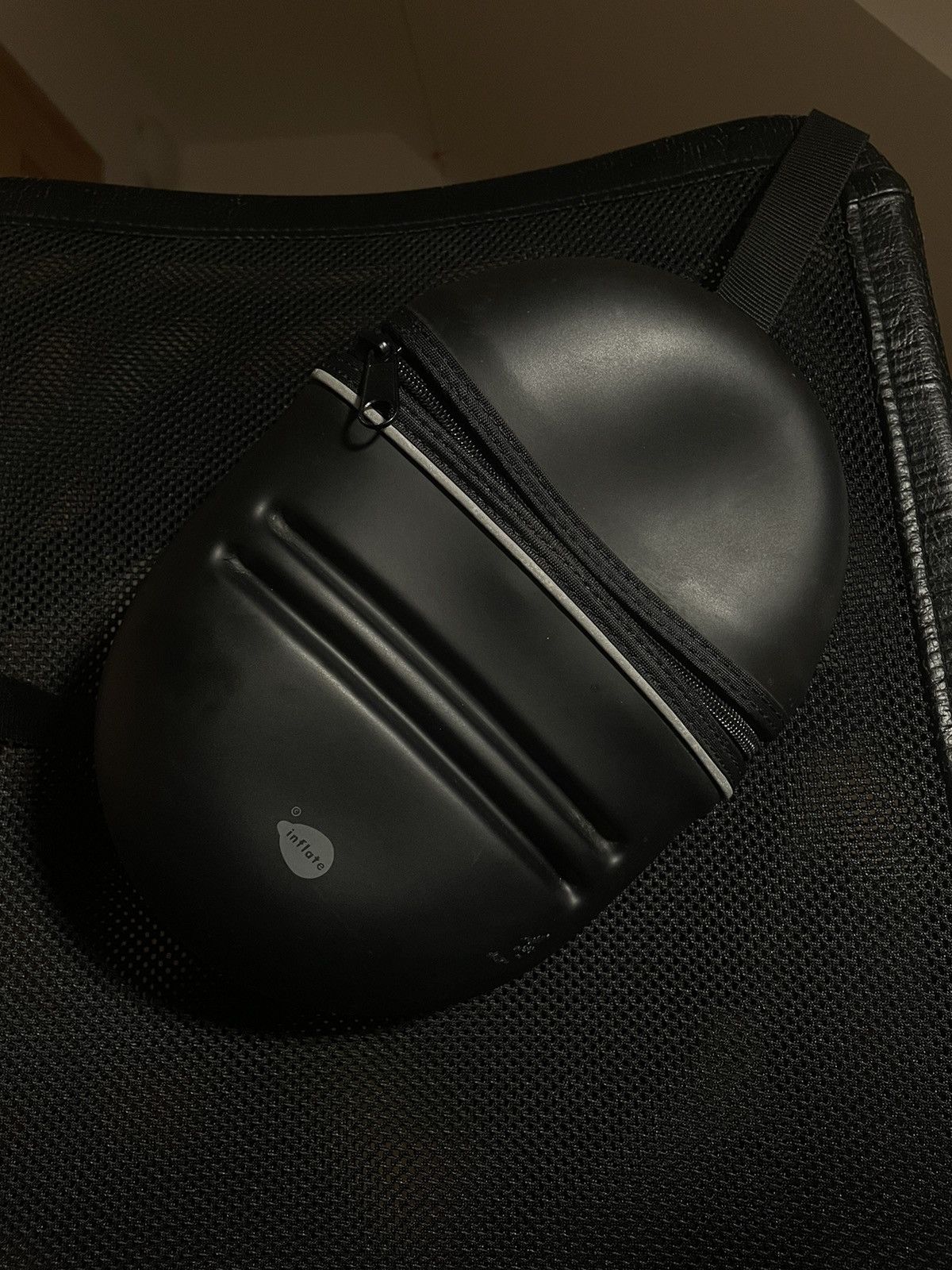 image of Craig Morrison X Nick Crosbie Inflate Sling Pod Bag in Black, Men's
