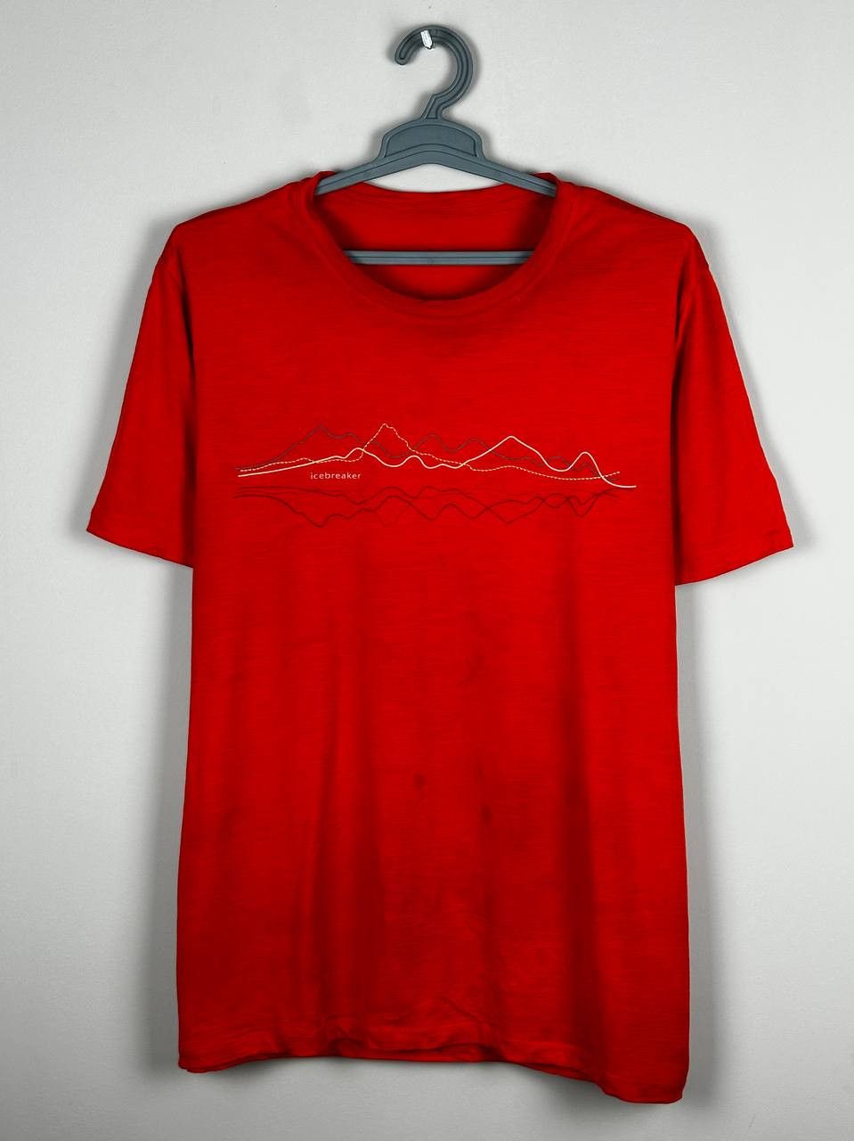 Icebreaker Icebreaker Merino Wool Orange Outdoor T Shirt Size US XXL / EU 58 / 5 - 2 Thumbnail