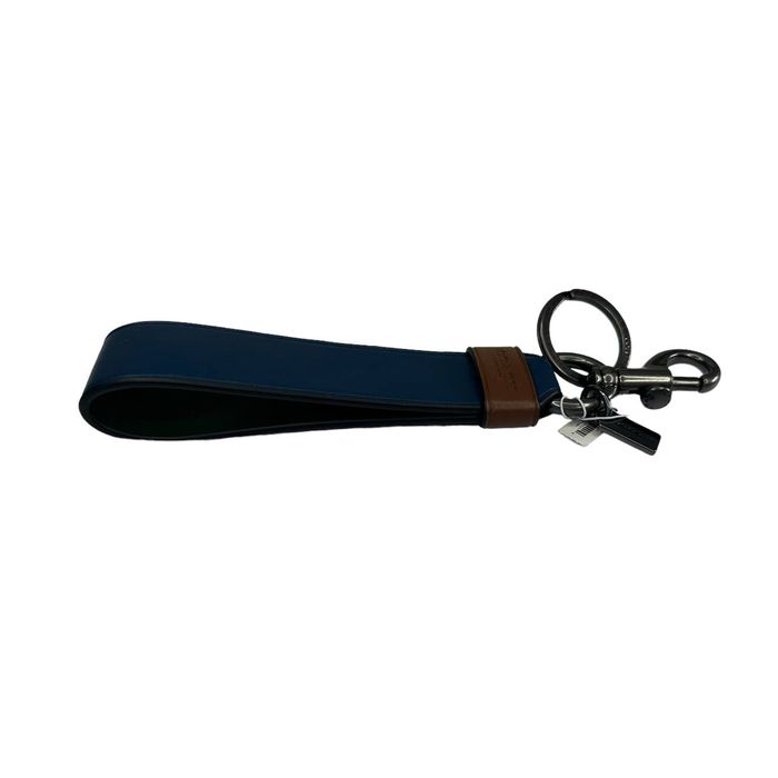 Coach Coach Large Loop Key Fob In Colorblock