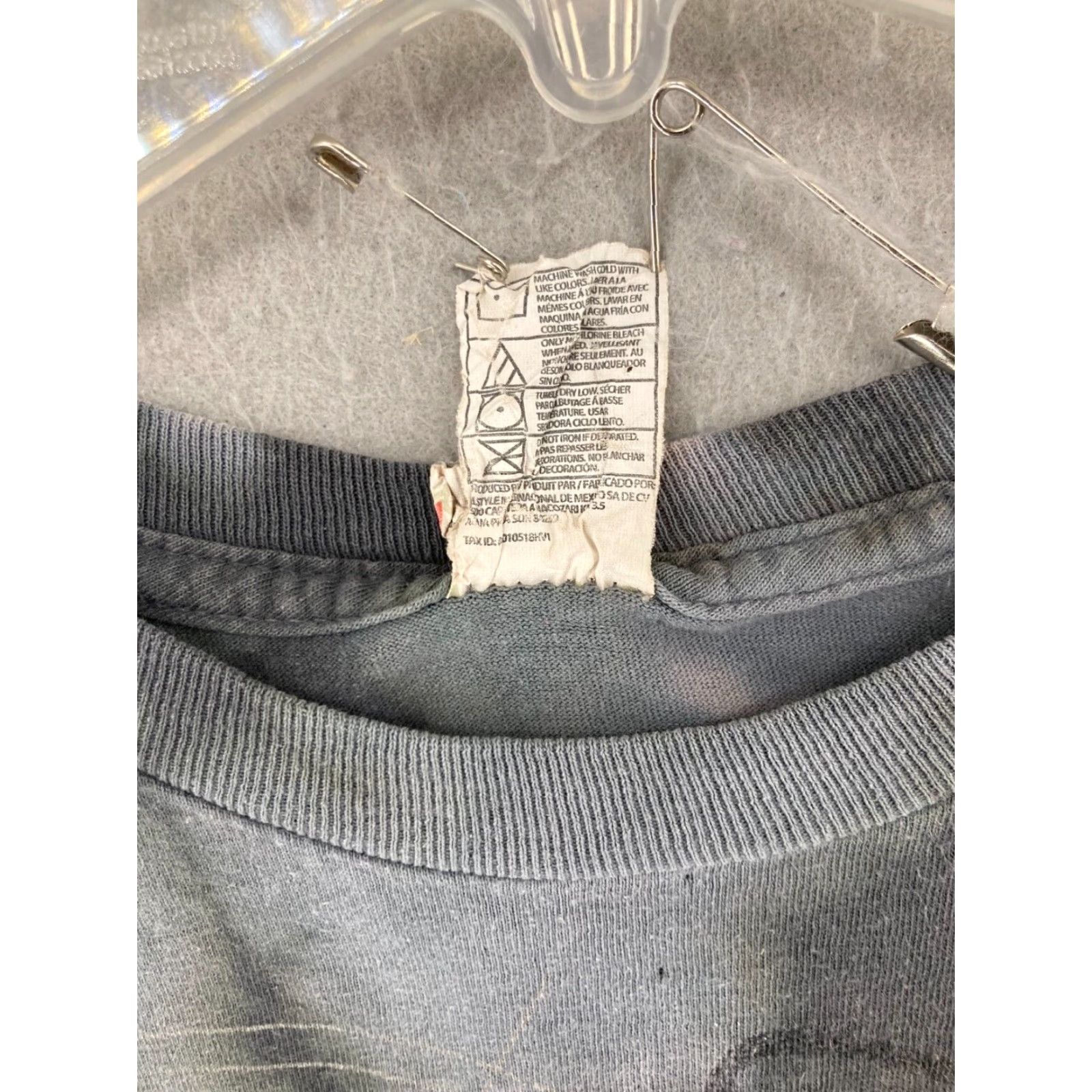 Vintage KISS Concert Tshirt Large Gray Tie Dye Mens Rock Band Tee Size US L / EU 52-54 / 3 - 7 Thumbnail