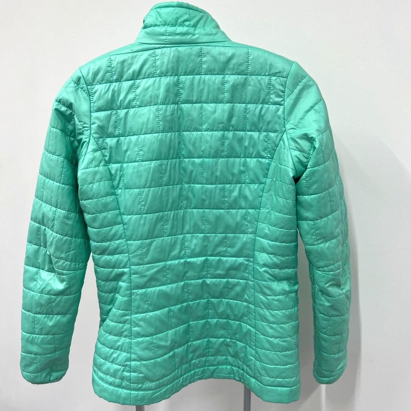 Patagonia Patagonia Nano Puff Jacket Teal Green Lightweight Insulated Full Zip Women's XS Mint green Quilted Lightweight Women XS Jacket Size XS / US 0-2 / IT 36-38 - 5 Thumbnail