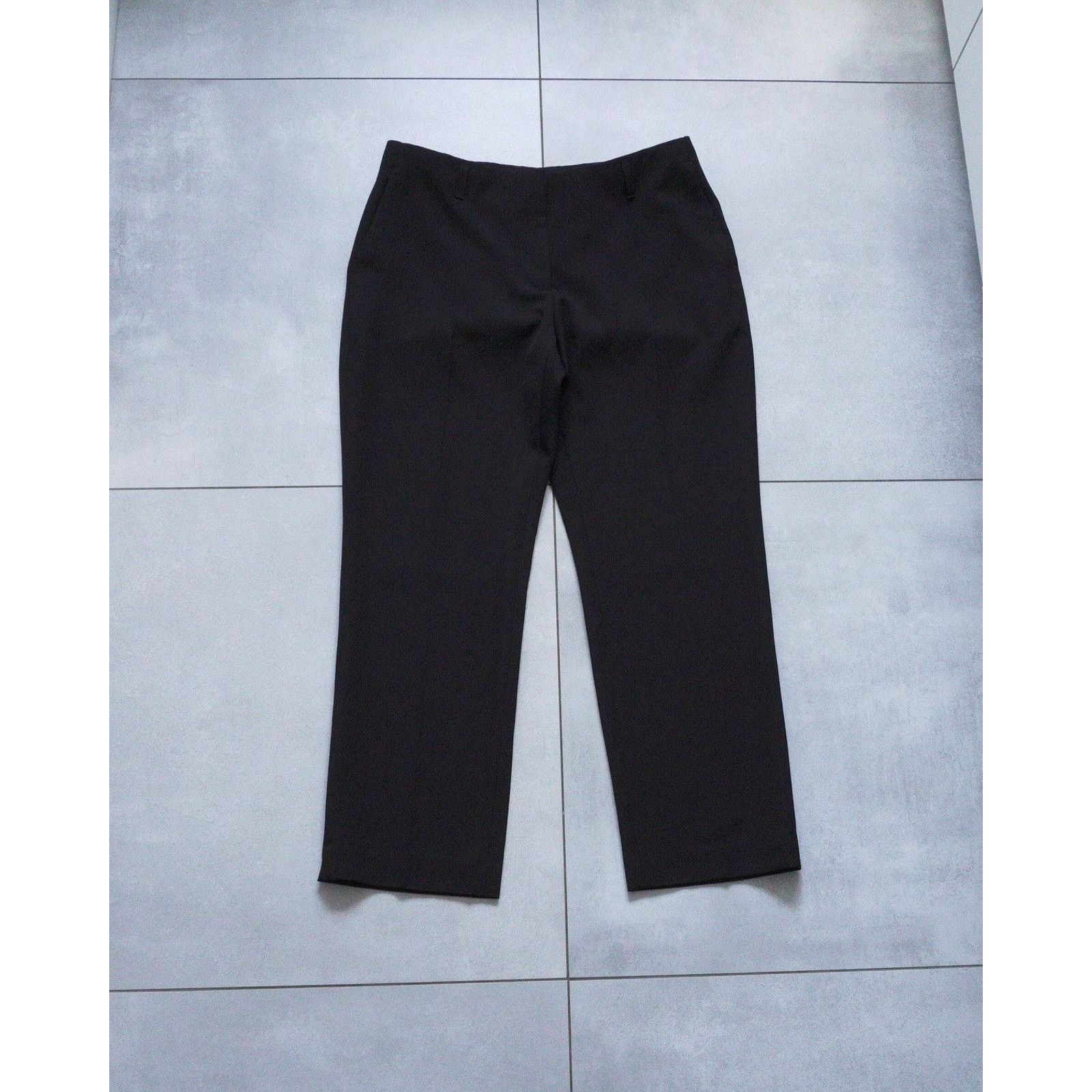 Dries Van Noten Dries van noten classic black wool trousers pants Size 30" / US 8 / IT 44 - 1 Thumbnail