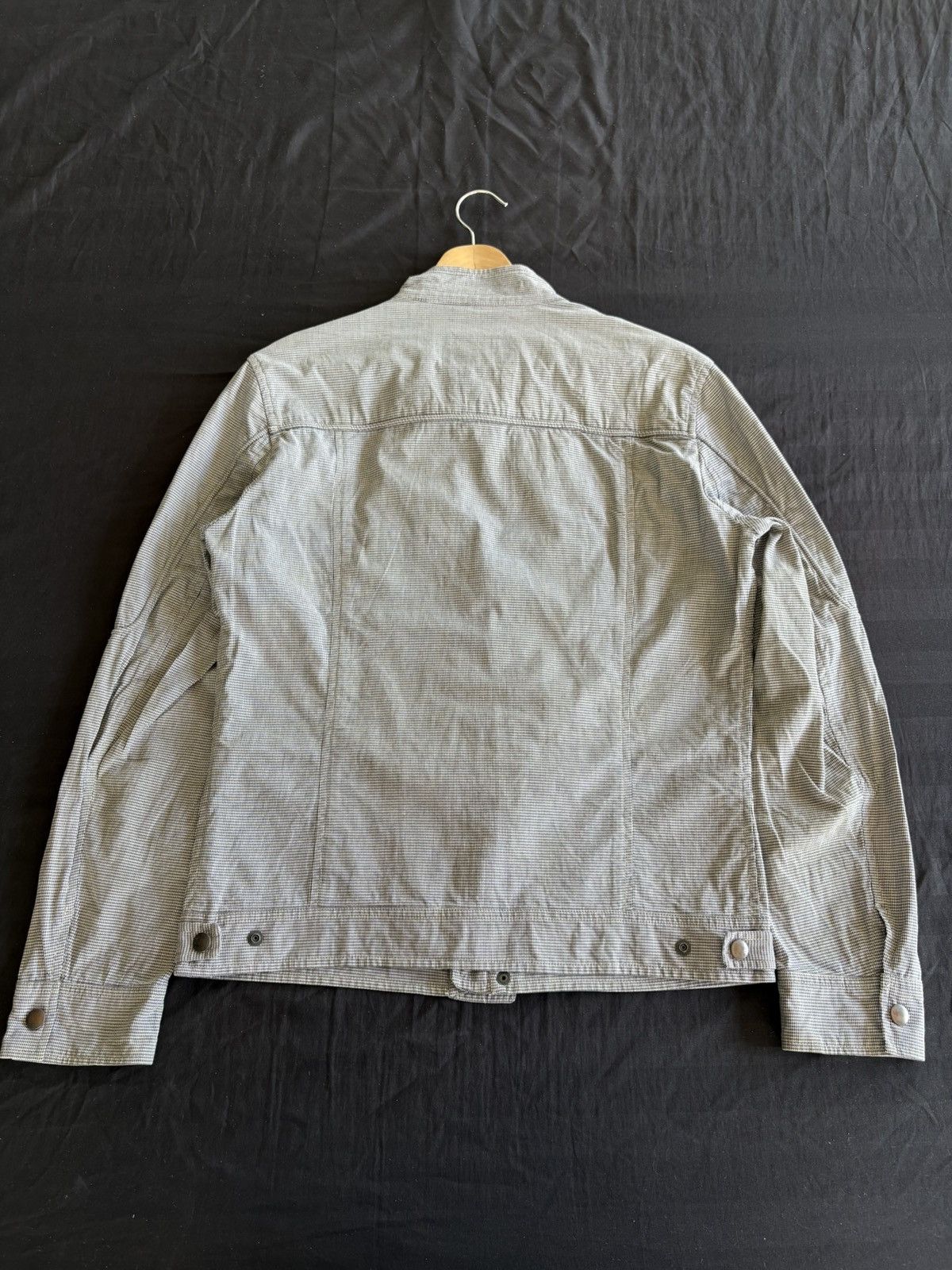 Tete Homme Tete Homme Issey Miyake Racer Plaid Pattern Jacket Size US L / EU 52-54 / 3 - 4 Thumbnail