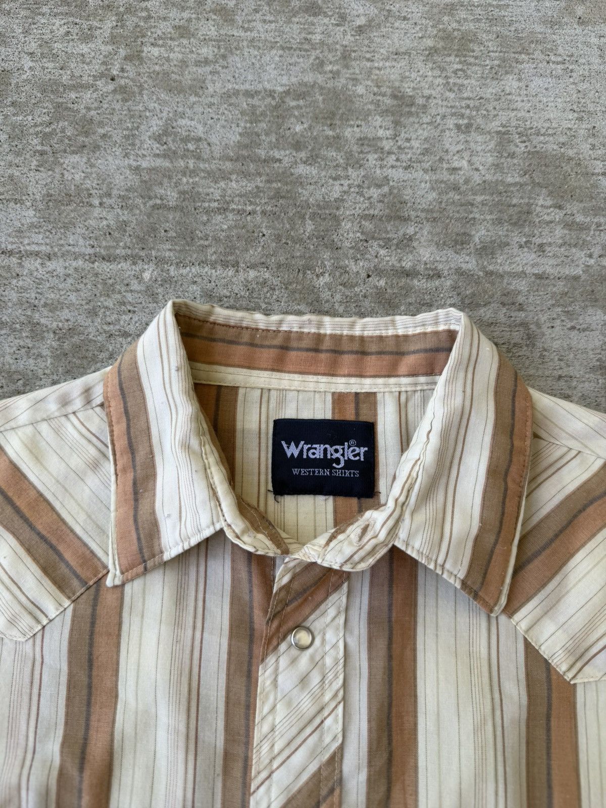 Wrangler 1990s Wrangler Western Pearl Snap Button Up Shirt Size US L / EU 52-54 / 3 - 4 Thumbnail