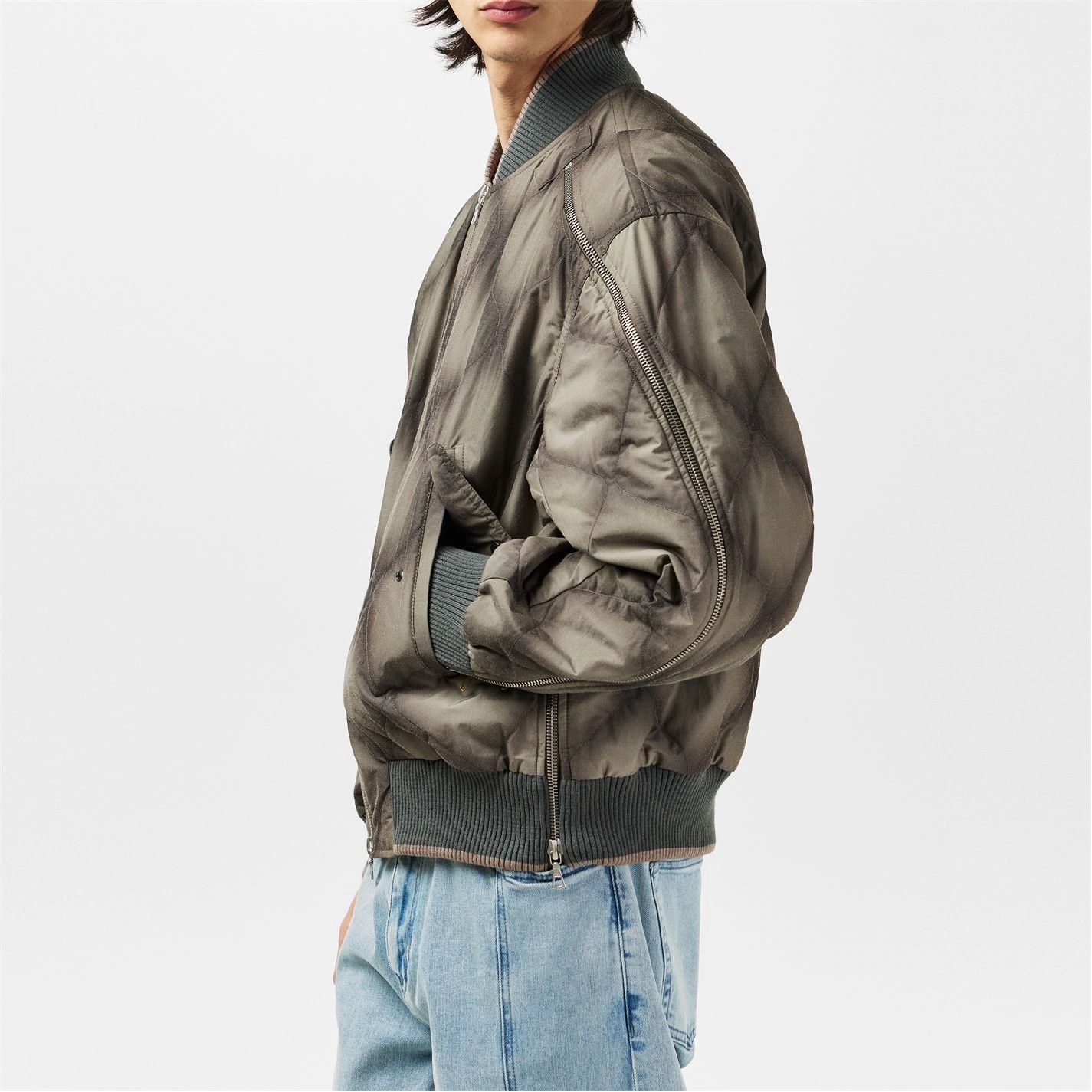 Dries Van Noten o1g2r1mq0426 Vilmory Bomber Jacket in Multicolor Size US M / EU 48-50 / 2 - 3 Thumbnail