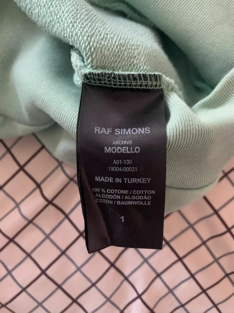 Raf Simons Raf simons Mint green sweatshirt Size US S / EU 44-46 / 1 - 3 Thumbnail