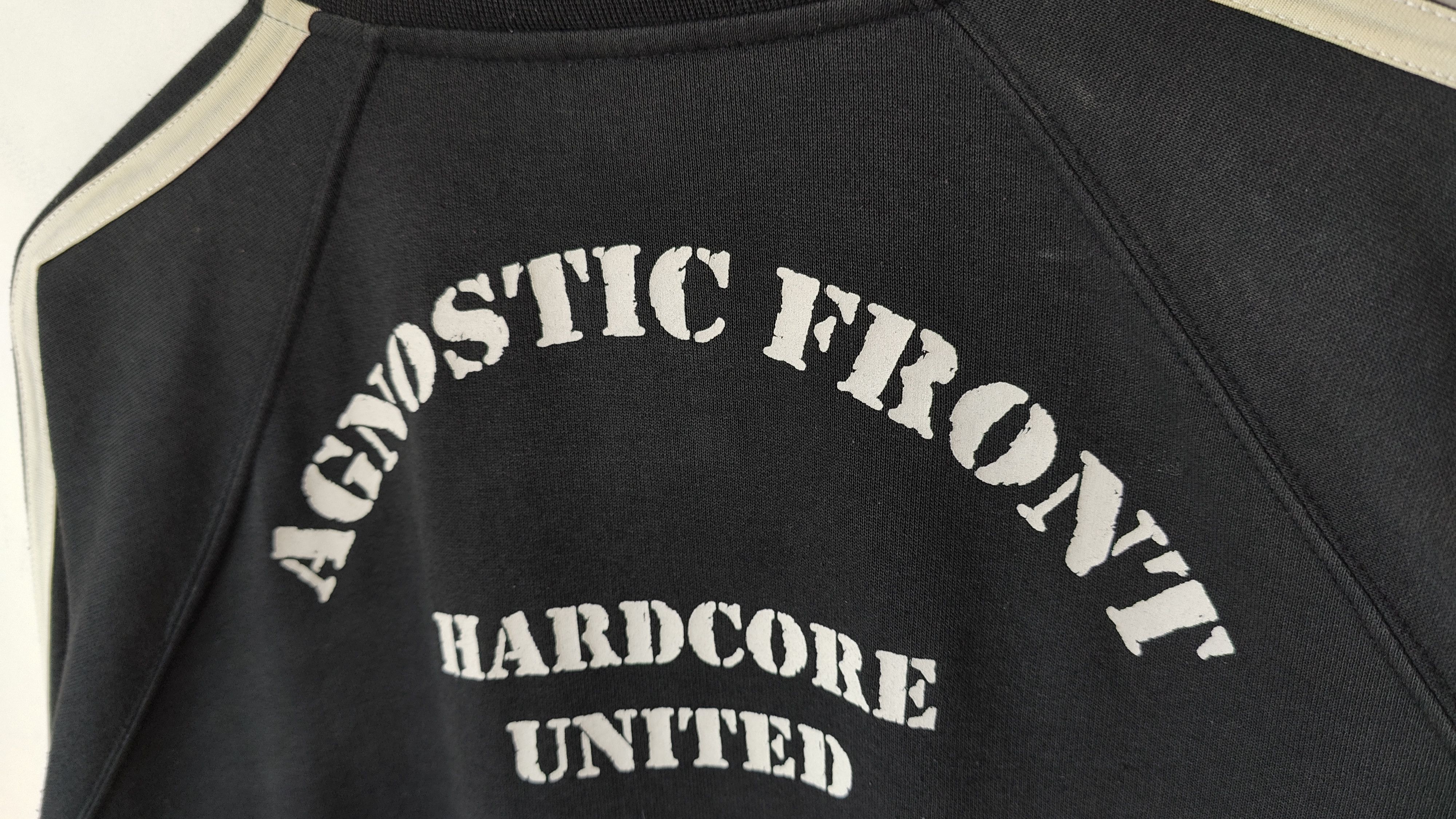 Band Tees Agnostic Front Hardcore United Punk Vintage Y2K Track Top Size US L / EU 52-54 / 3 - 8 Thumbnail