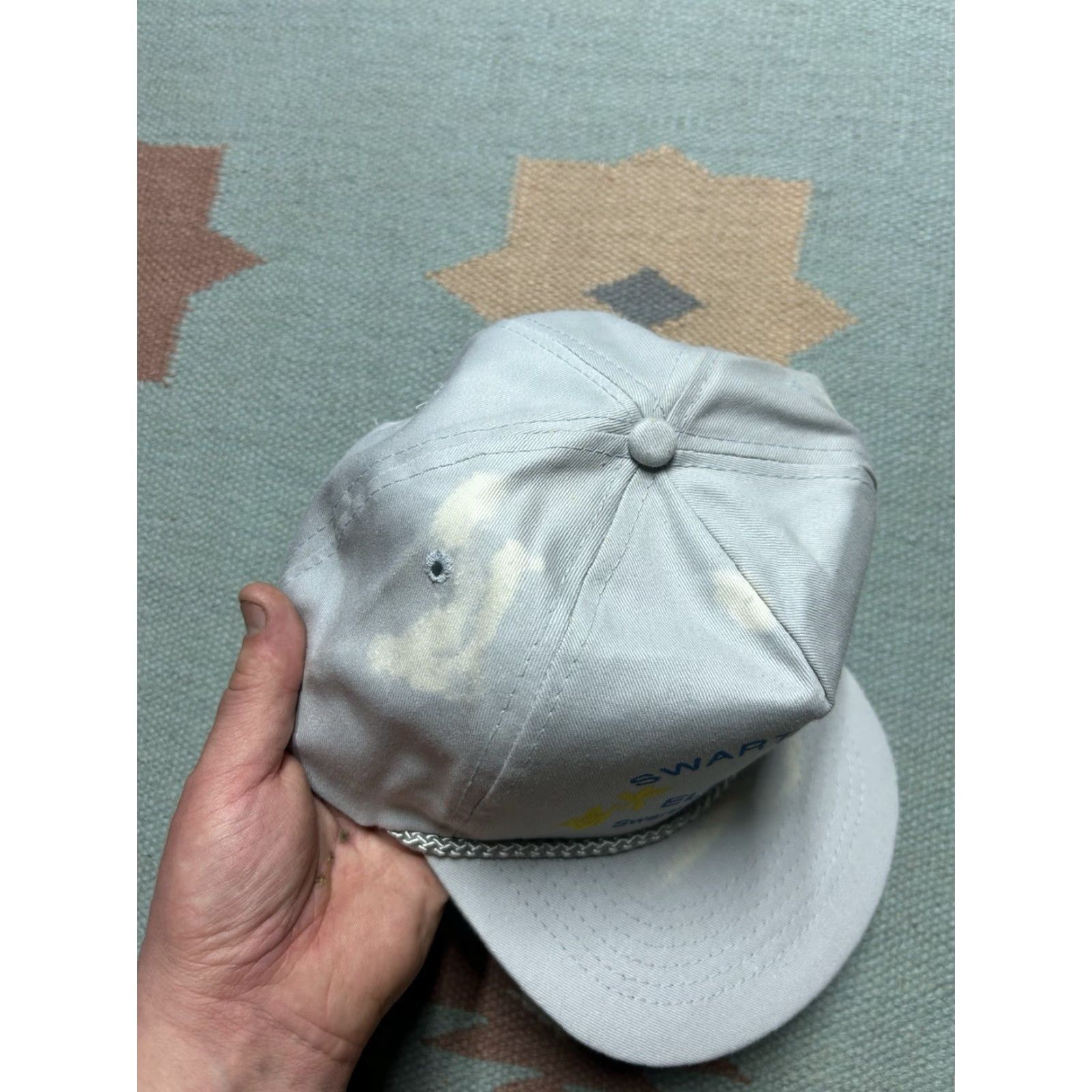 Vintage Vintage Adjustable Gray Snapback Hat Swartz Creek Michigan Farm Corn User: Vintage Adjustable Gray Snapback Hat Swartz Creek Michigan Farm Corn Size ONE SIZE - 4 Thumbnail