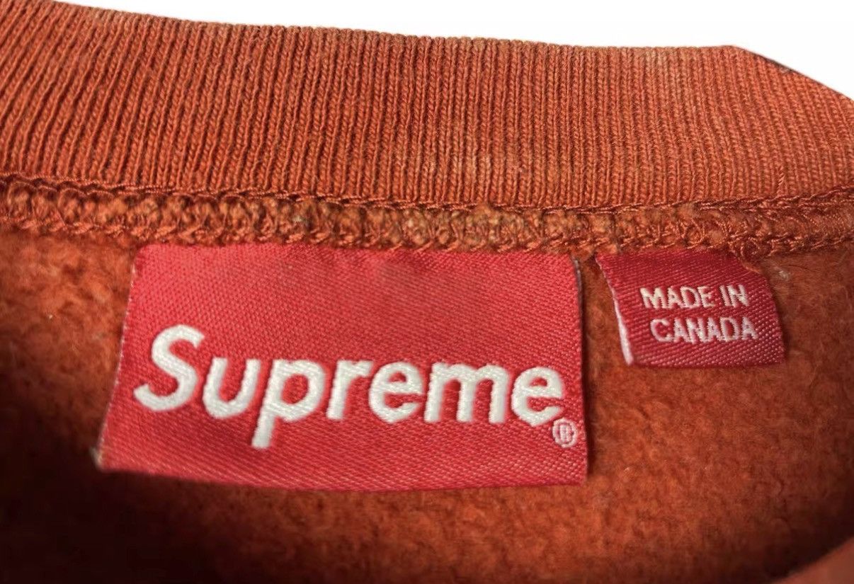 Supreme Supreme FW18 Red Box Logo Crewneck Bogo Sweatshirt J31 Size US M / EU 48-50 / 2 - 5 Thumbnail