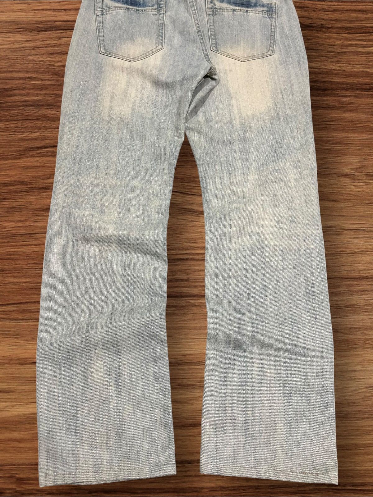 Japanese Brand Vintage Japanese Brand Distressed Sashiko Style Blue Jeans Size US 32 / EU 48 - 8 Thumbnail