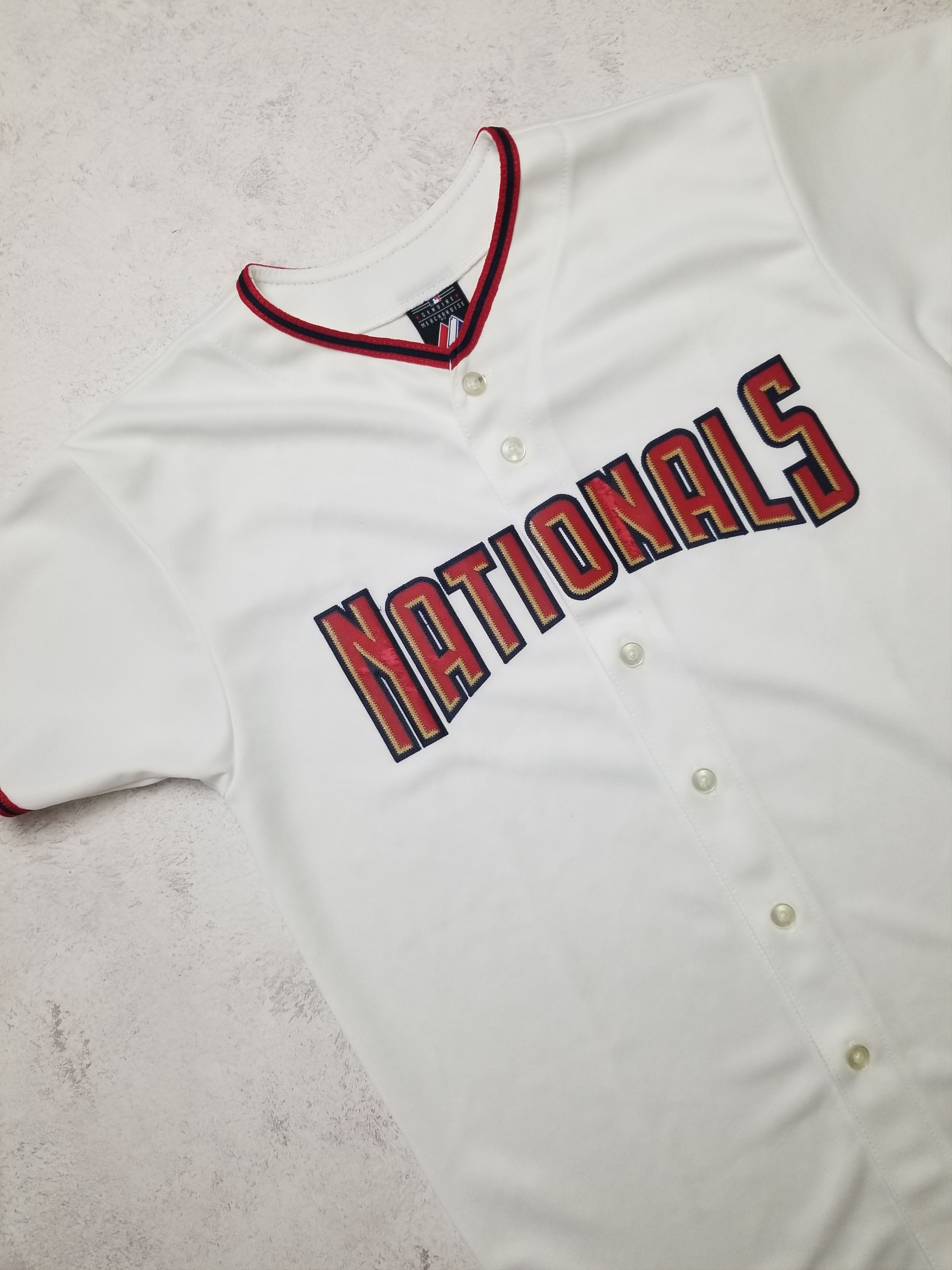 Majestic Washington Nationals Majestic Home Blank Jersey Size XL / US 12-14 / IT 48-50 - 12 Thumbnail