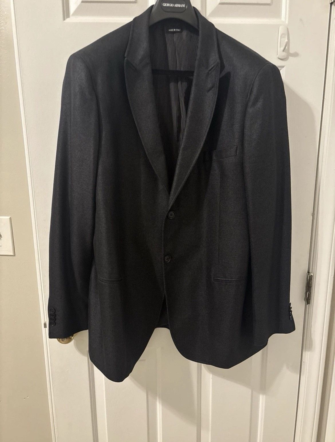 Giorgio Armani Giorgio Armani Grey Blazer sz60it (XL) ! Size 48S - 2 Thumbnail