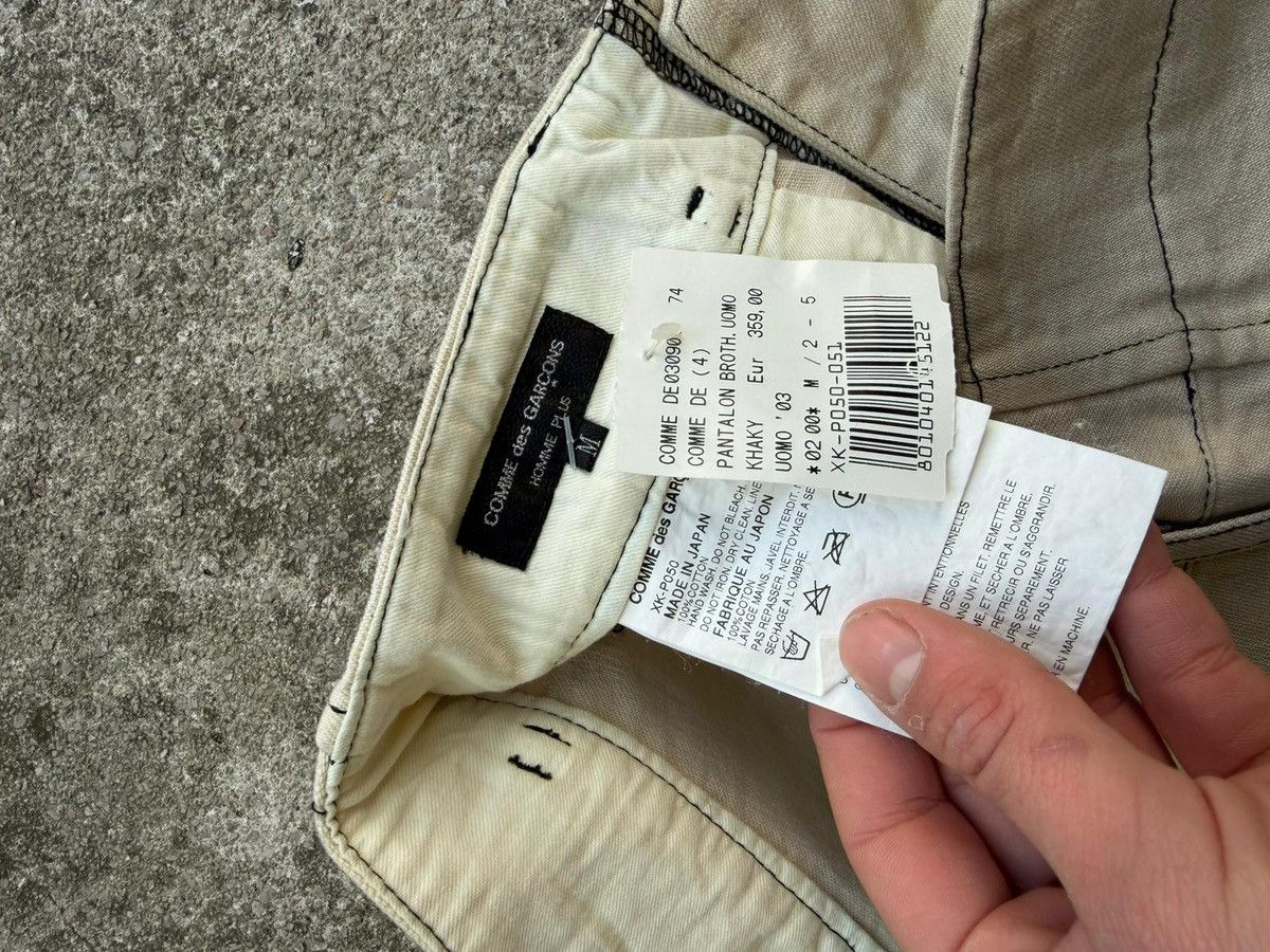 Comme des Garcons Homme Plus comme des garçons homme 2003 trousers Size US 32 / EU 48 - 6 Thumbnail