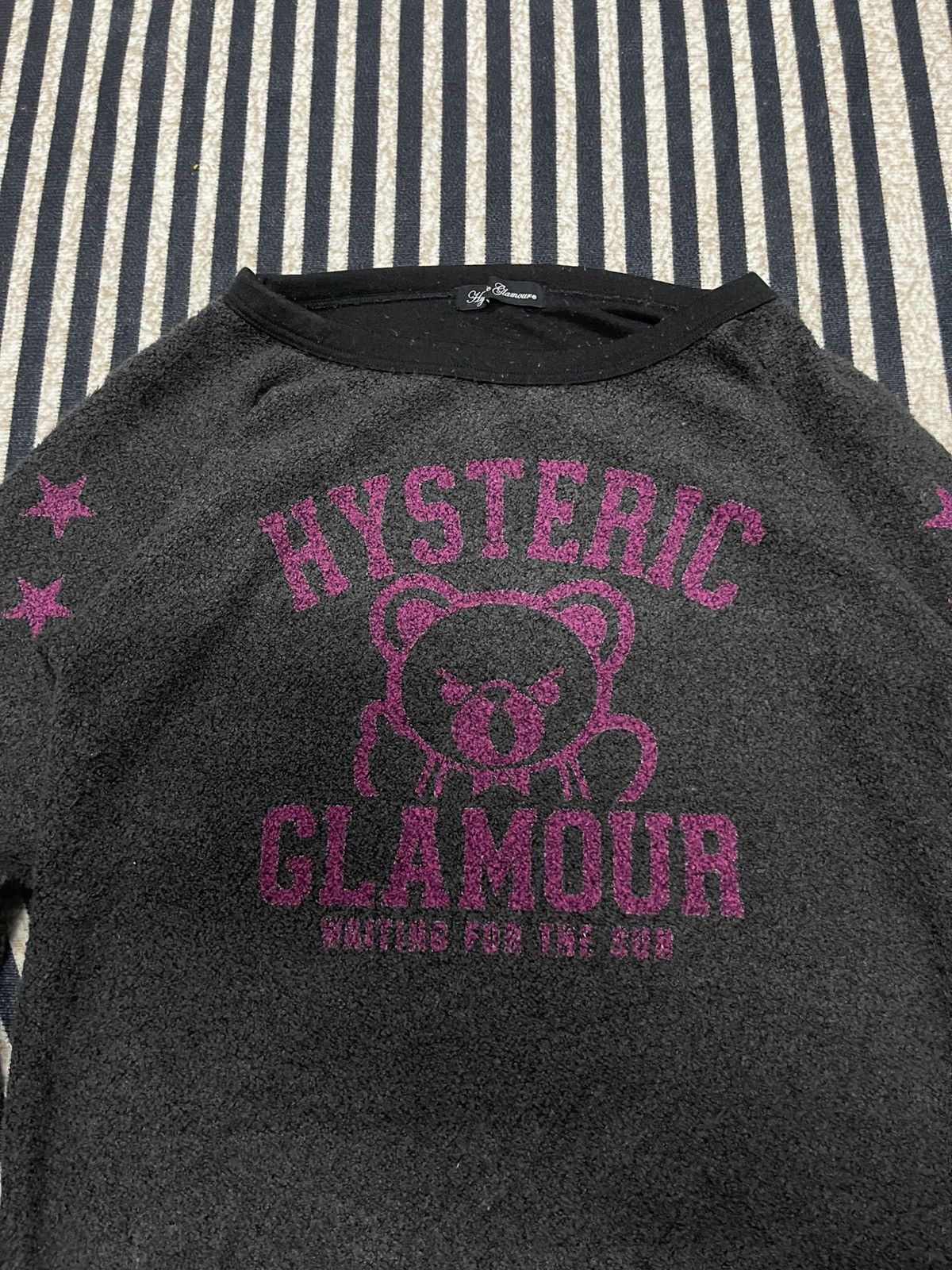 Hysteric Glamour 90s HYSTERIC GLAMOUR BIG LOGO ANGRY BEAR FLEECE CREWNECK Size M / US 6-8 / IT 42-44 - 5 Thumbnail