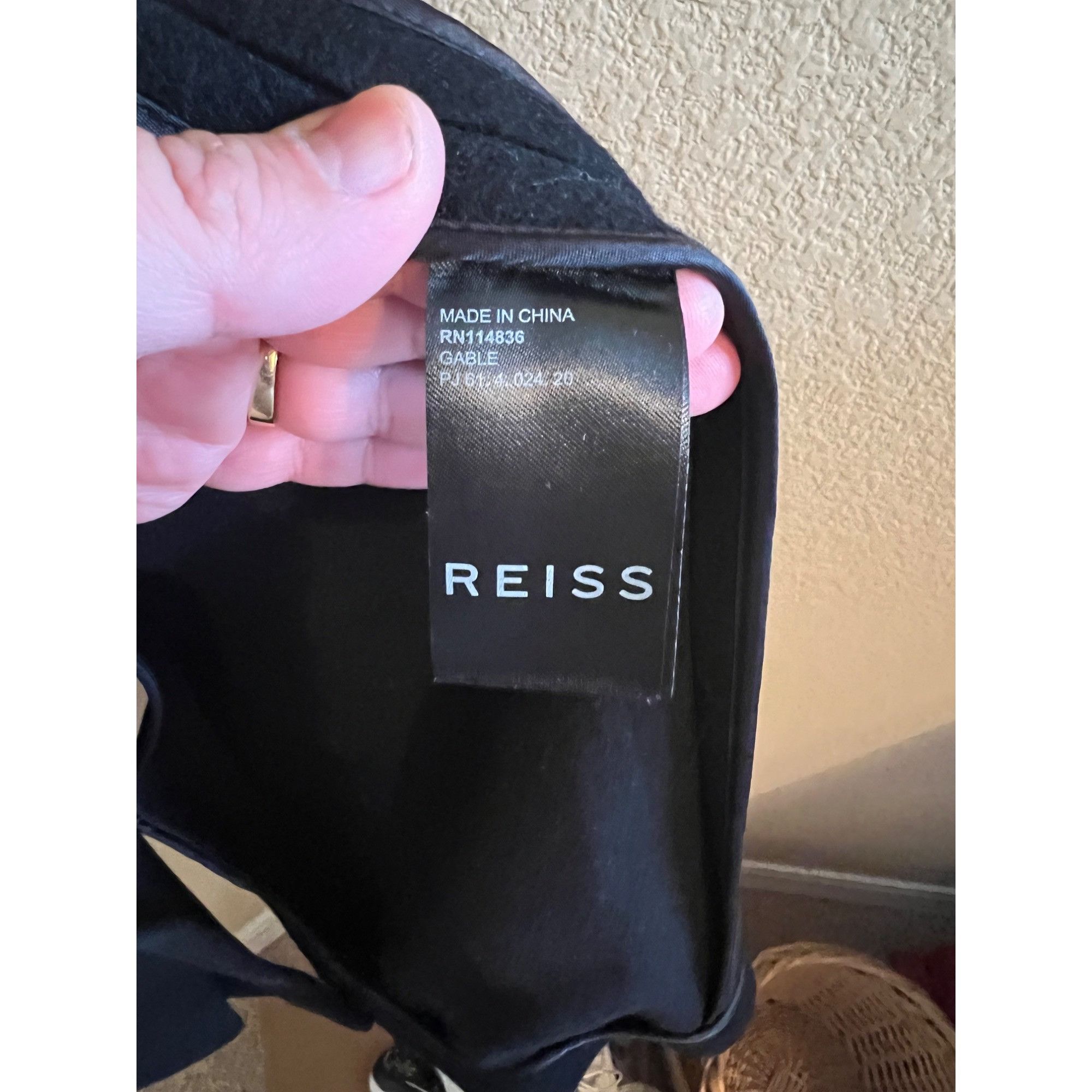 Reiss REISS GABLE SINGLE BREASTED MENS OVERCOAT- NWOT Size XXL Size US XXL / EU 58 / 5 - 9 Thumbnail