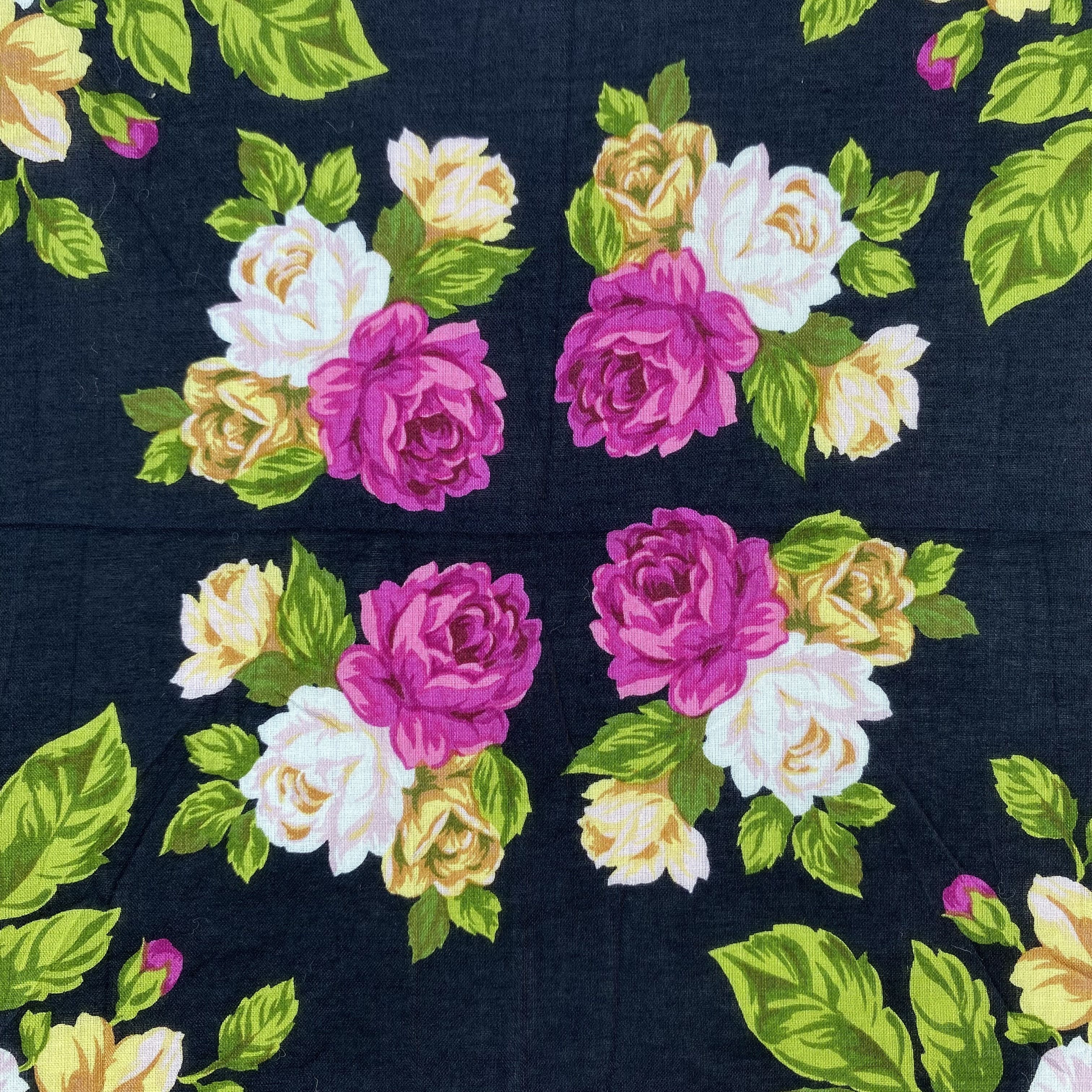 Hanae Mori × Vintage Hanae Mori Bandana/ Handkerchief / Neckerchief Size ONE SIZE - 4 Thumbnail