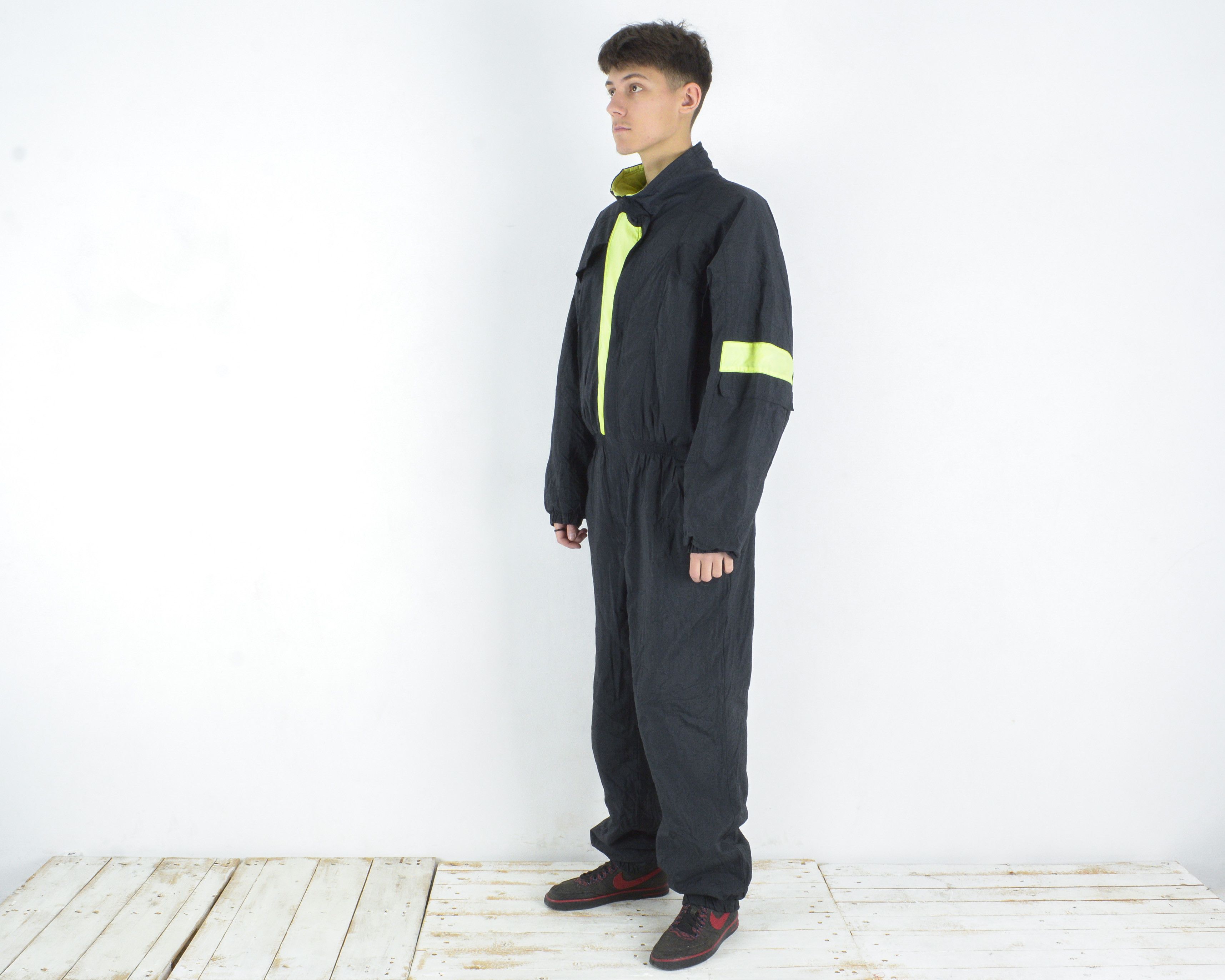Vintage O'HARA XL Snowsuit Jumpsuit Ski Suit Padded Overalls Snow Size US 38 / EU 54 - 3 Thumbnail