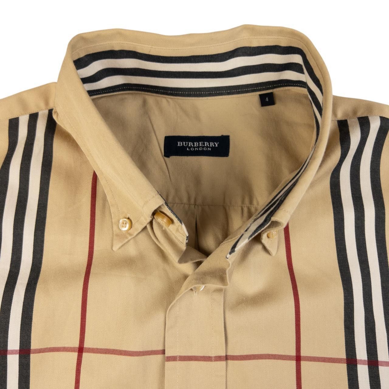 Burberry Burberry Nova Check Long Sleeve Button Up Shirt Size L Size US L / EU 52-54 / 3 - 4 Thumbnail