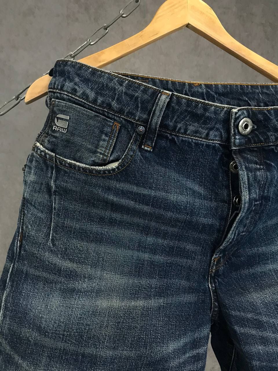 G-Star G Star Raw asymmetric jeans Size US 30 / EU 46 - 3 Thumbnail