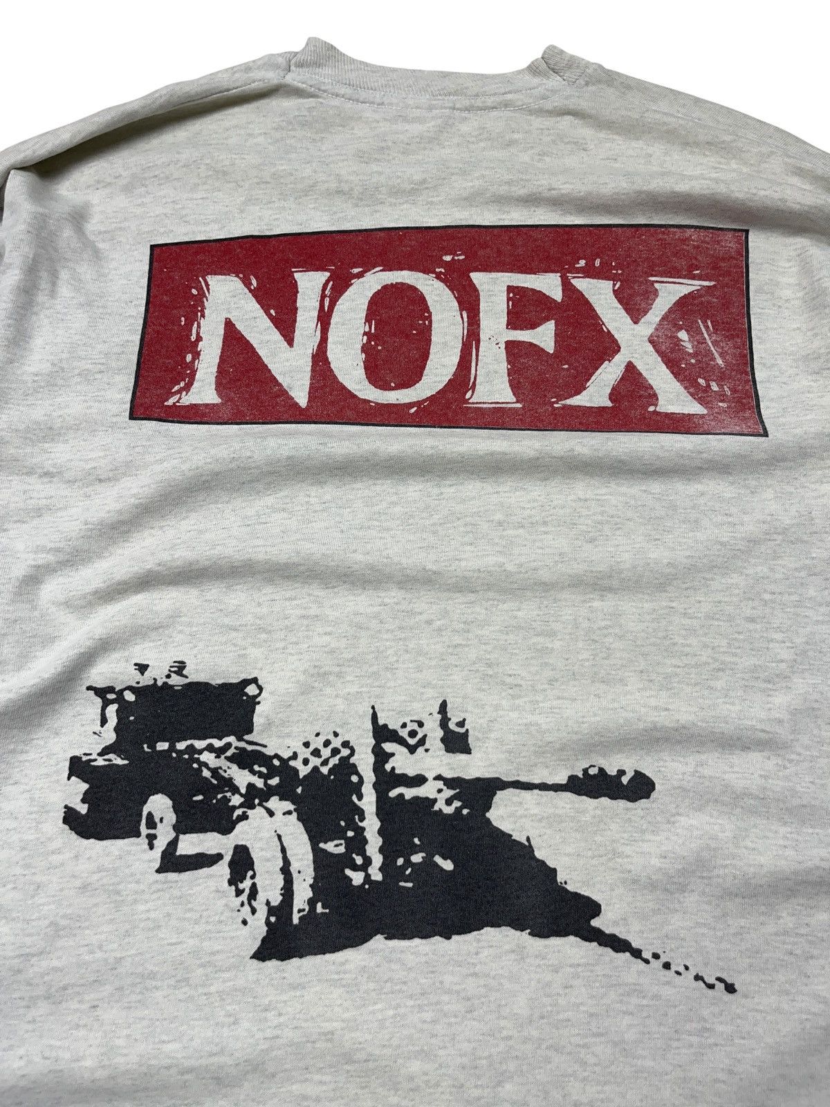 Band Tees Vintage 1995 NOFX Punk In Drublic Long Sleeve Shirt Madball Size US L / EU 52-54 / 3 - 10 Thumbnail
