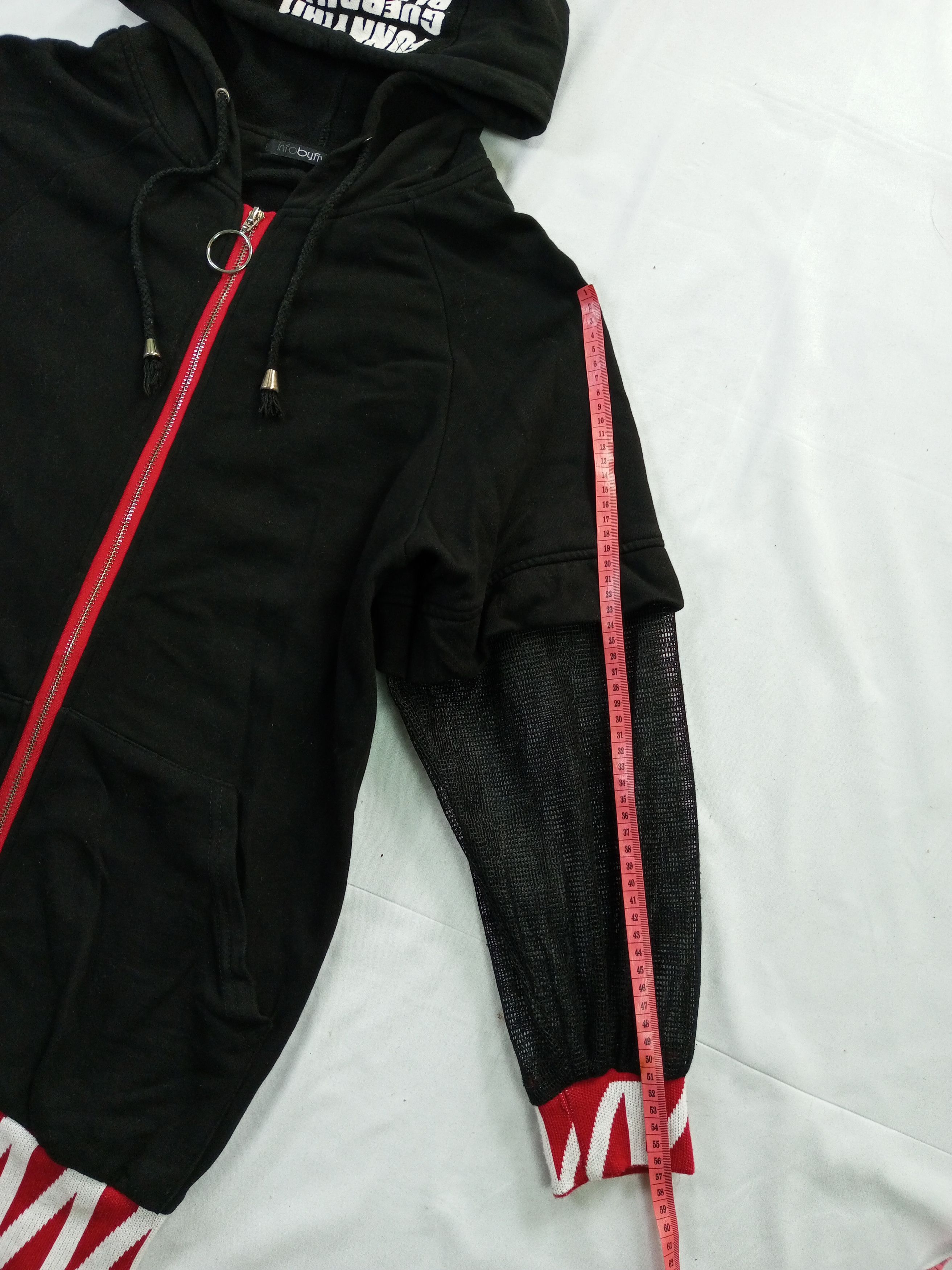If Six Was Nine × Japanese Brand JAPANESE VKEI STYLE " FUNNY GUERRILLA" PUNK STYLE HOODIE Size US M / EU 48-50 / 2 - 10 Thumbnail