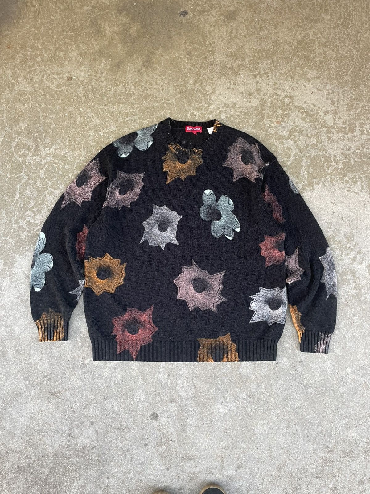 Supreme Nate Lowman Sweater XL