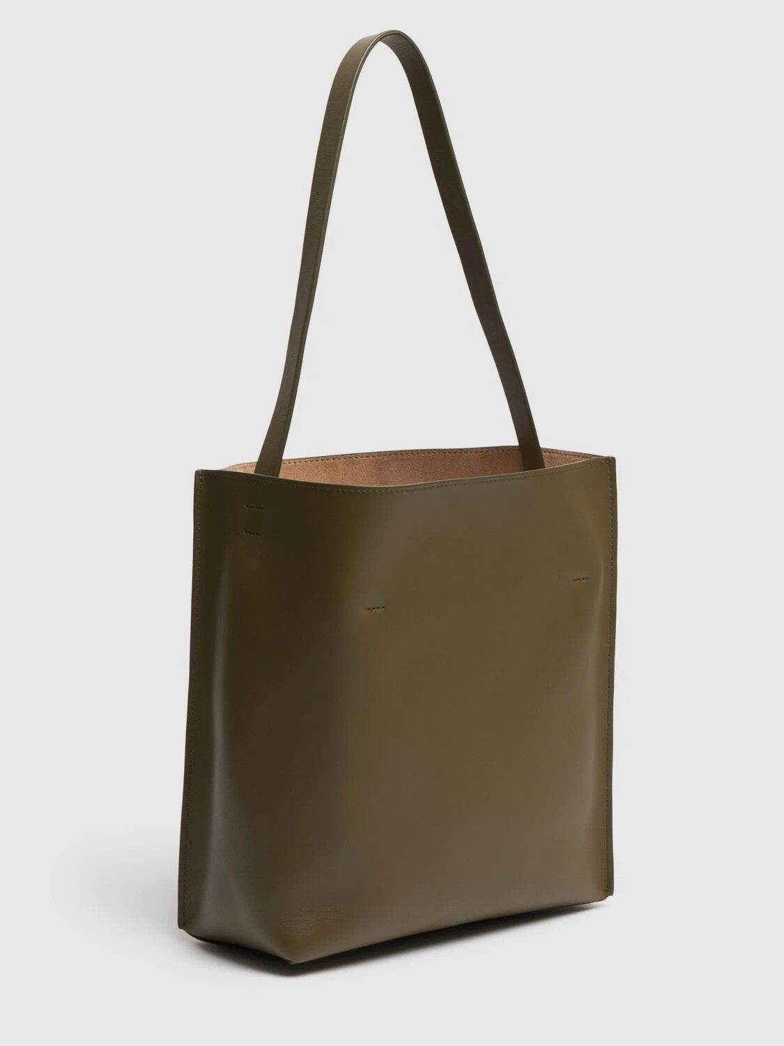 Marni MARNI Museo Deep Sage Leather Shoulder Bag New Auth Size ONE SIZE - 3 Thumbnail