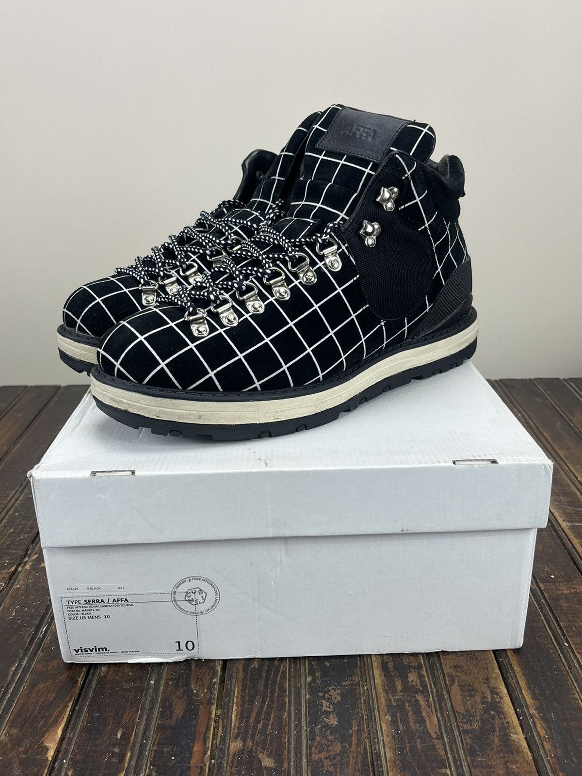 Visvim Visvim AFFA Serra Boot Black | Grailed