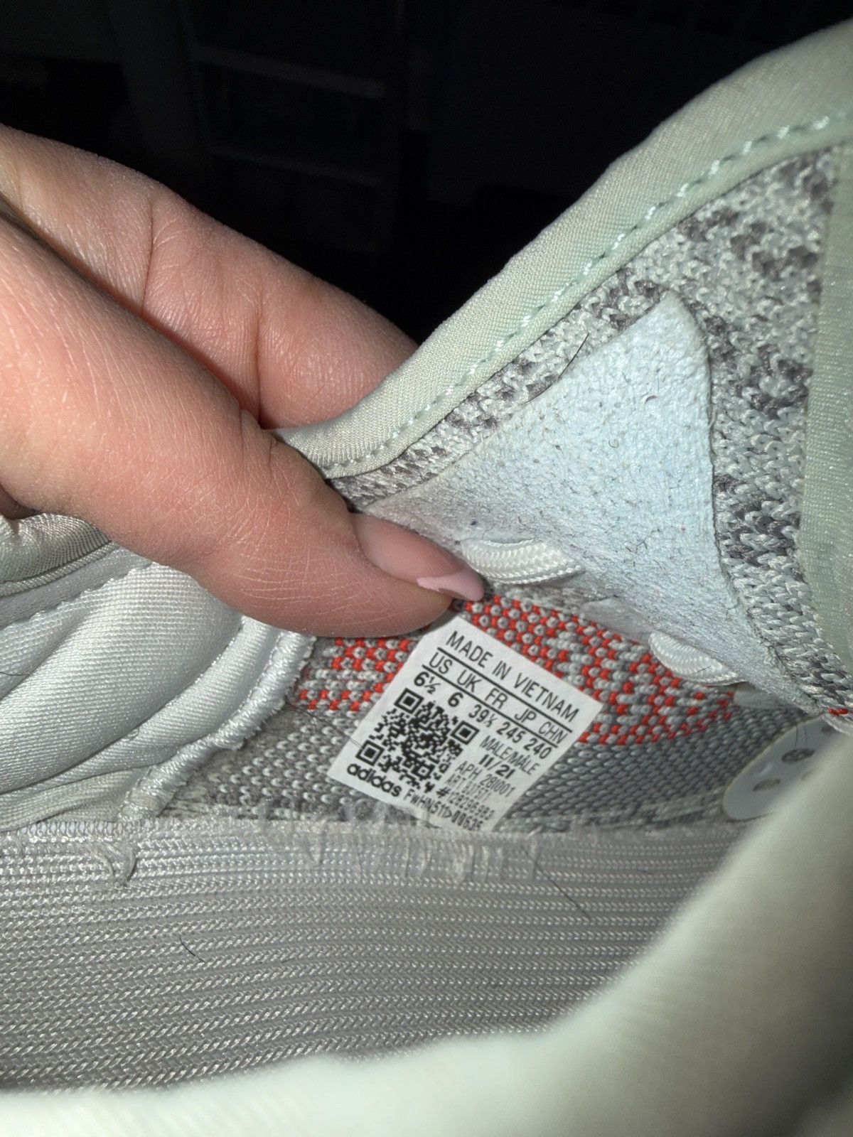 Yeezy adidas Yeezy Boost 350 V2 Blue Tint Size US 6.5 / EU 39-40 - 7 Thumbnail