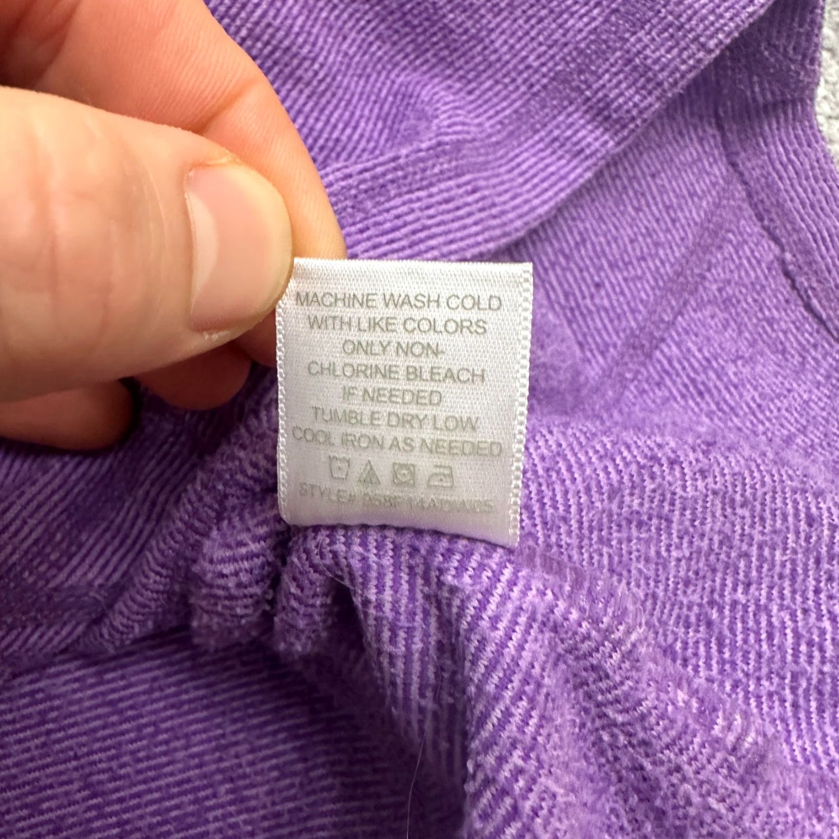 Vintage Alpine Design Active Jacket Womens Medium Purple 1/4 Zip Lightweight Long Sleeve Size M / US 6-8 / IT 42-44 - 7 Thumbnail