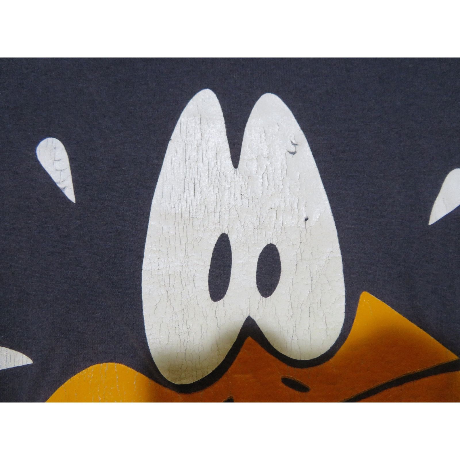 Hanes Daffy Duck T-Shirt, Big Print, Black Sz M 1980s Size US M / EU 48-50 / 2 - 5 Thumbnail