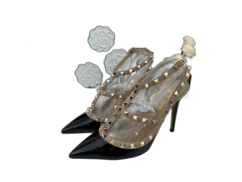 Valentino Heels with Studded Strap Design