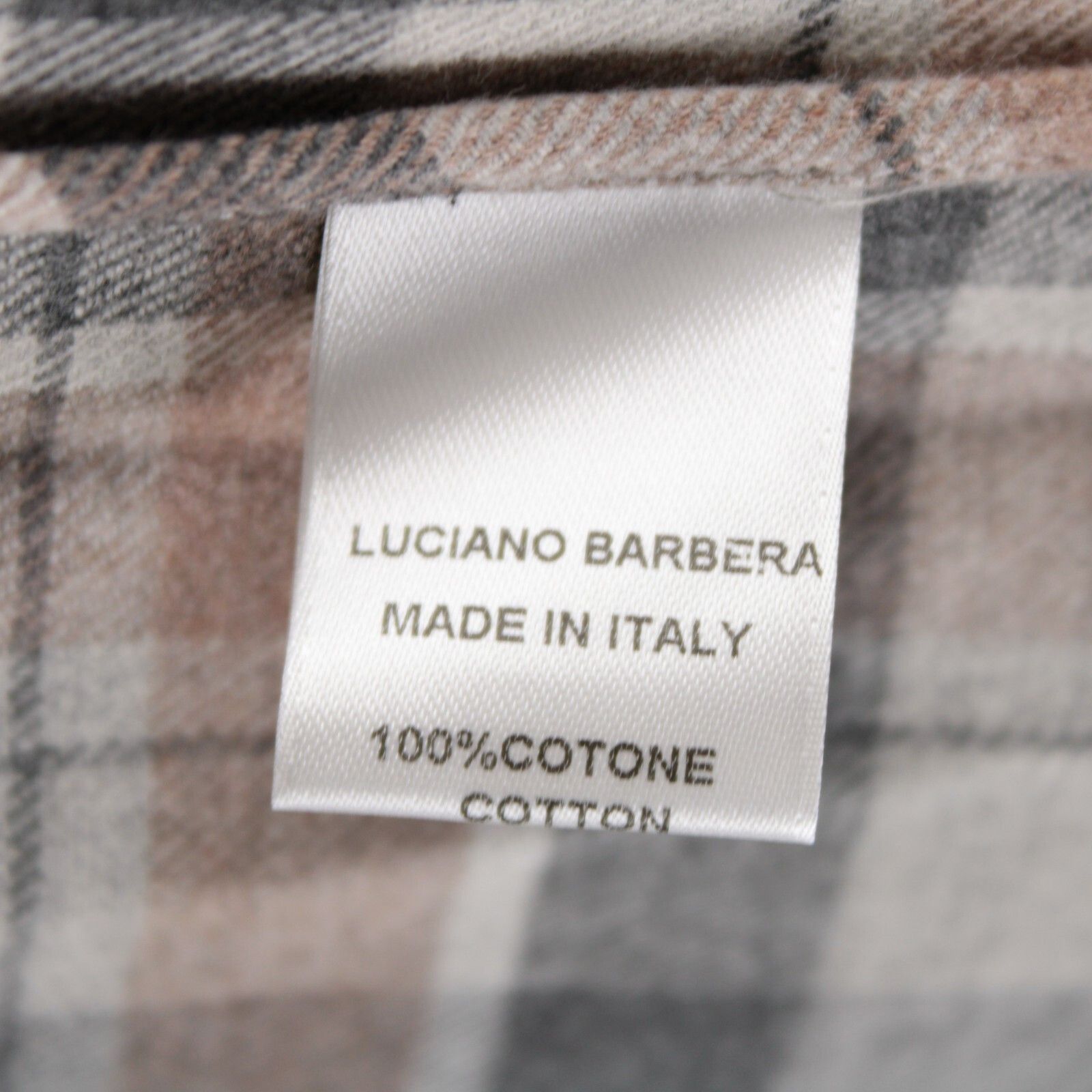 Luciano Barbera Luciano Barbera Overshirt Size L US In Gray Cotton Size US L / EU 52-54 / 3 - 9 Thumbnail