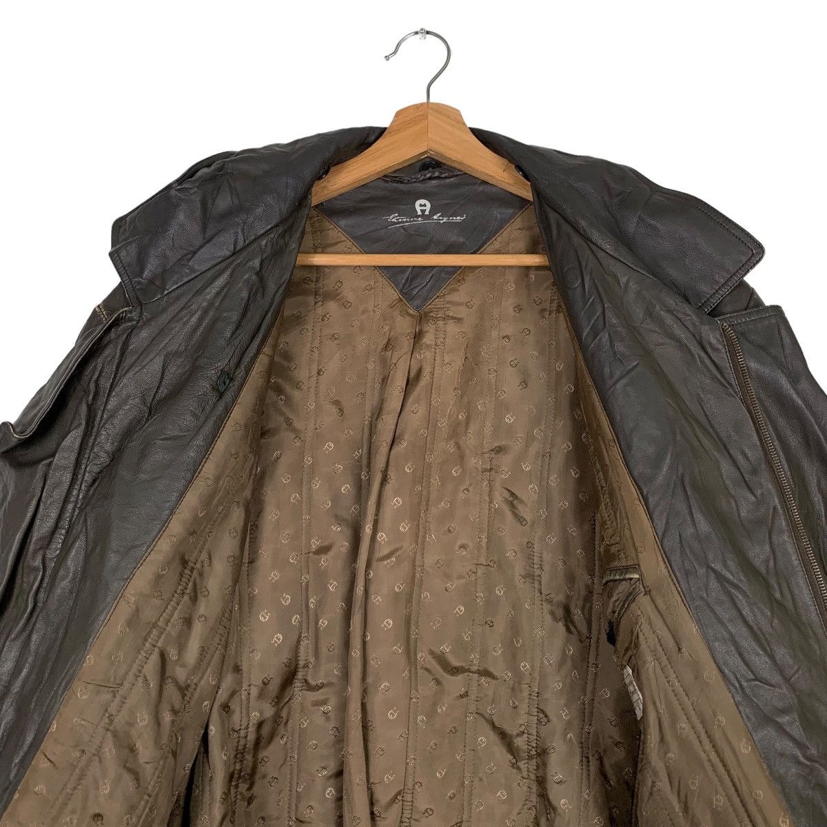 Etienne Aigner Eteinner Aigner Leather Jacket #0141-C8 Size US M / EU 48-50 / 2 - 13 Thumbnail