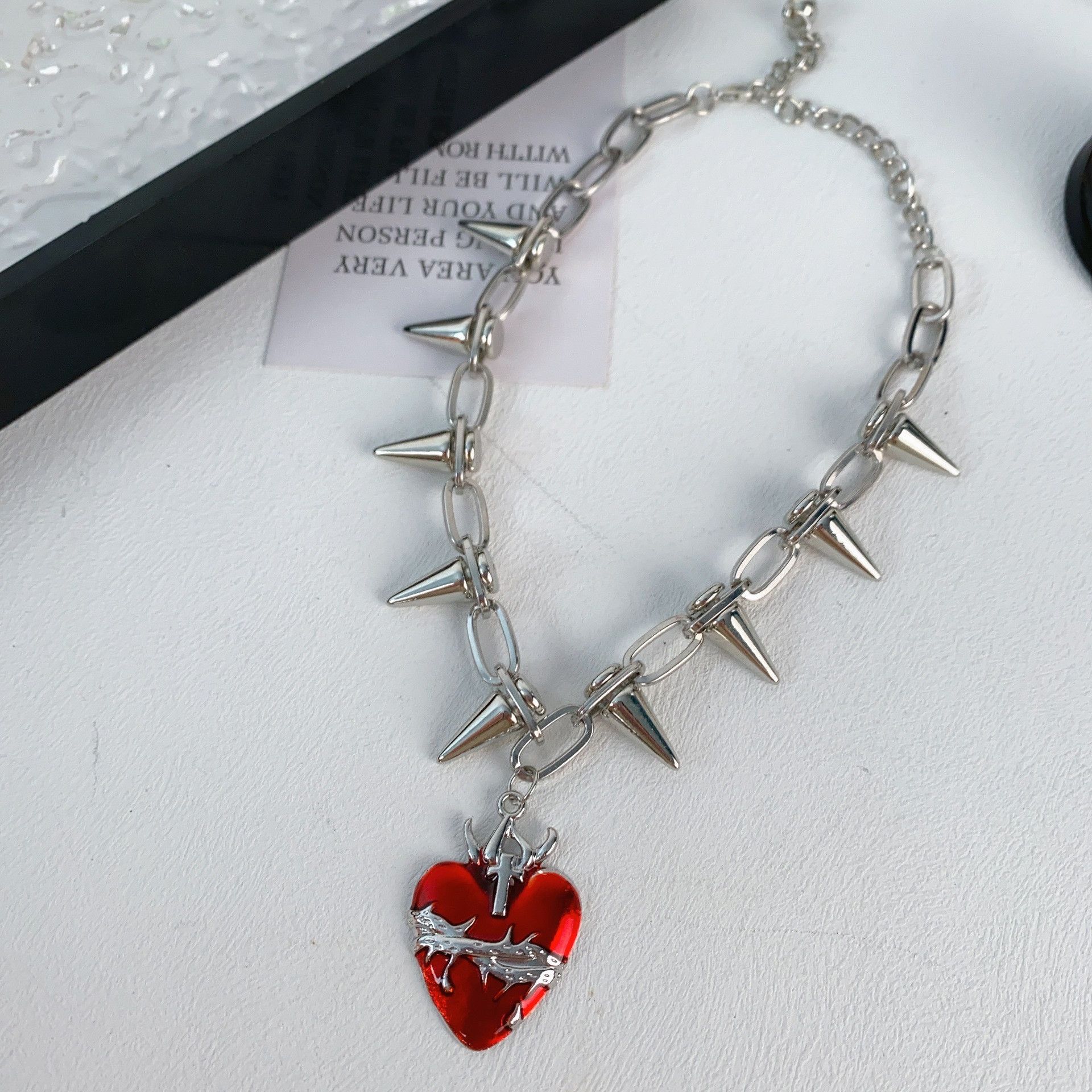 Other Thorny Heart Matchless STEAL! Y2K Chains Necklace Chain Size ONE SIZE - 4 Thumbnail