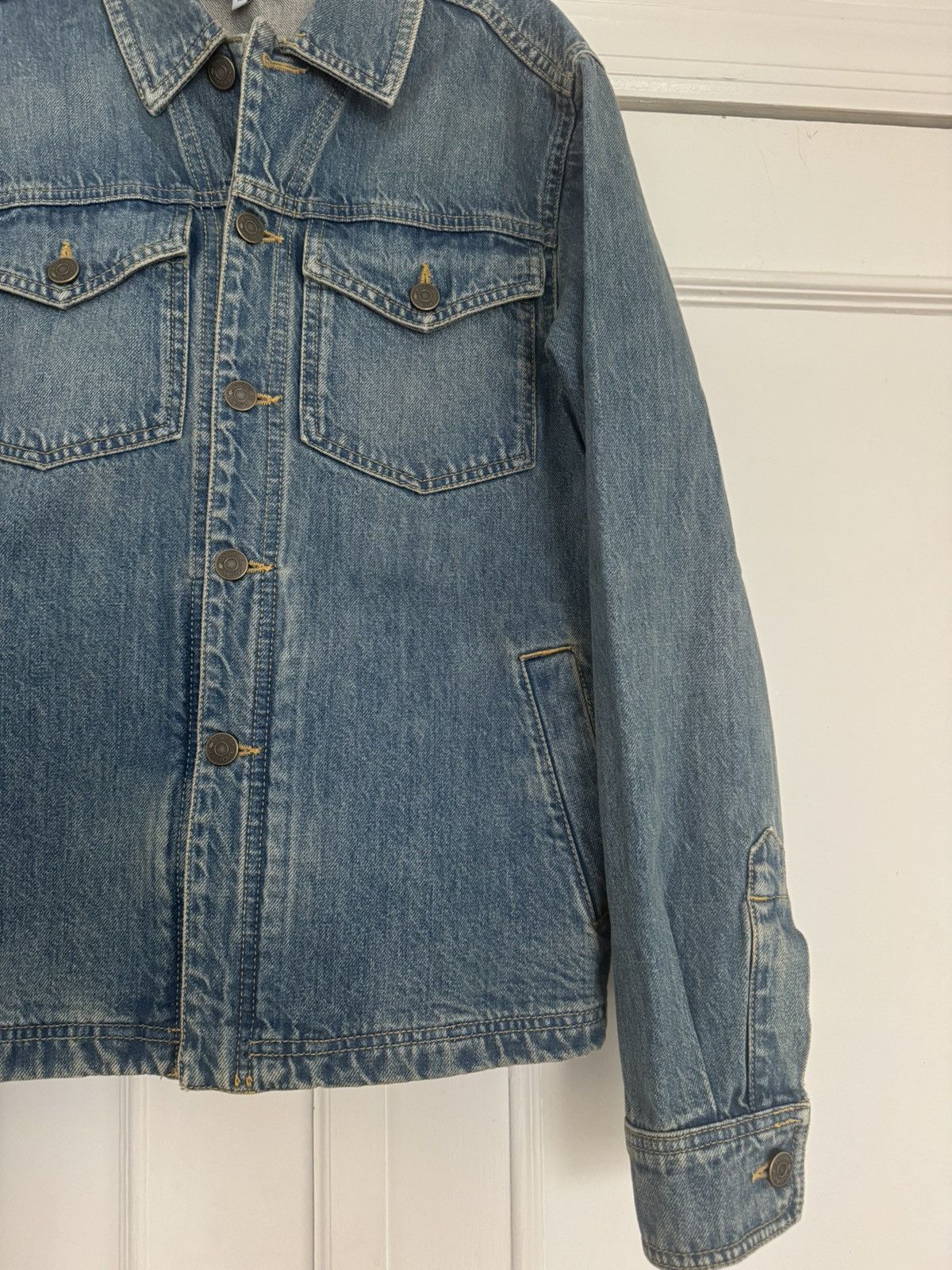Corridor Corridor - Made in Italy Organic Cotton Denim Jacket XS NWT Size US XS / EU 42 / 0 - 5 Thumbnail