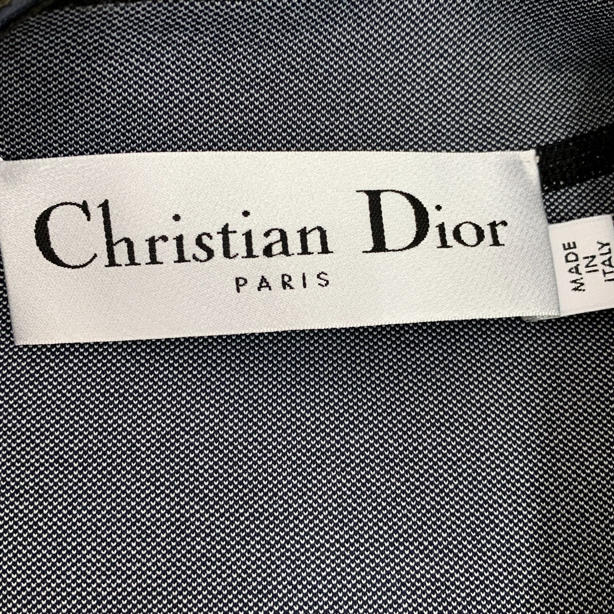 Dior CHRISTIAN DIOR GREY CAMO BOMBER JACKET WITH LOGO BAND SIZE 3 Size XS / US 0-2 / IT 36-38 - 2 Thumbnail