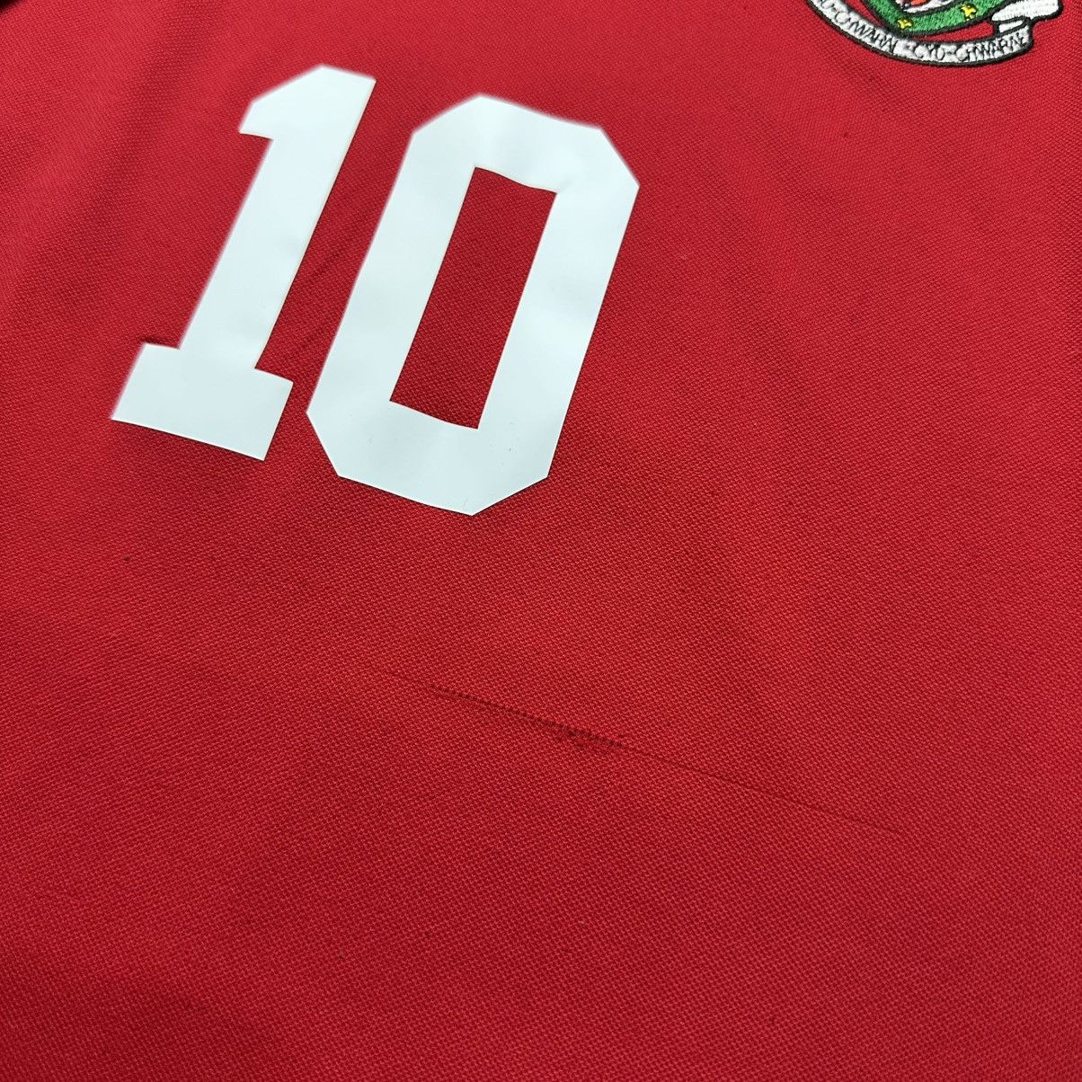 Adidas WALES KAPPA 2002/2004 FOOTBALL HOME JERSEY #10 GARY SPEED Size US L / EU 52-54 / 3 - 6 Thumbnail