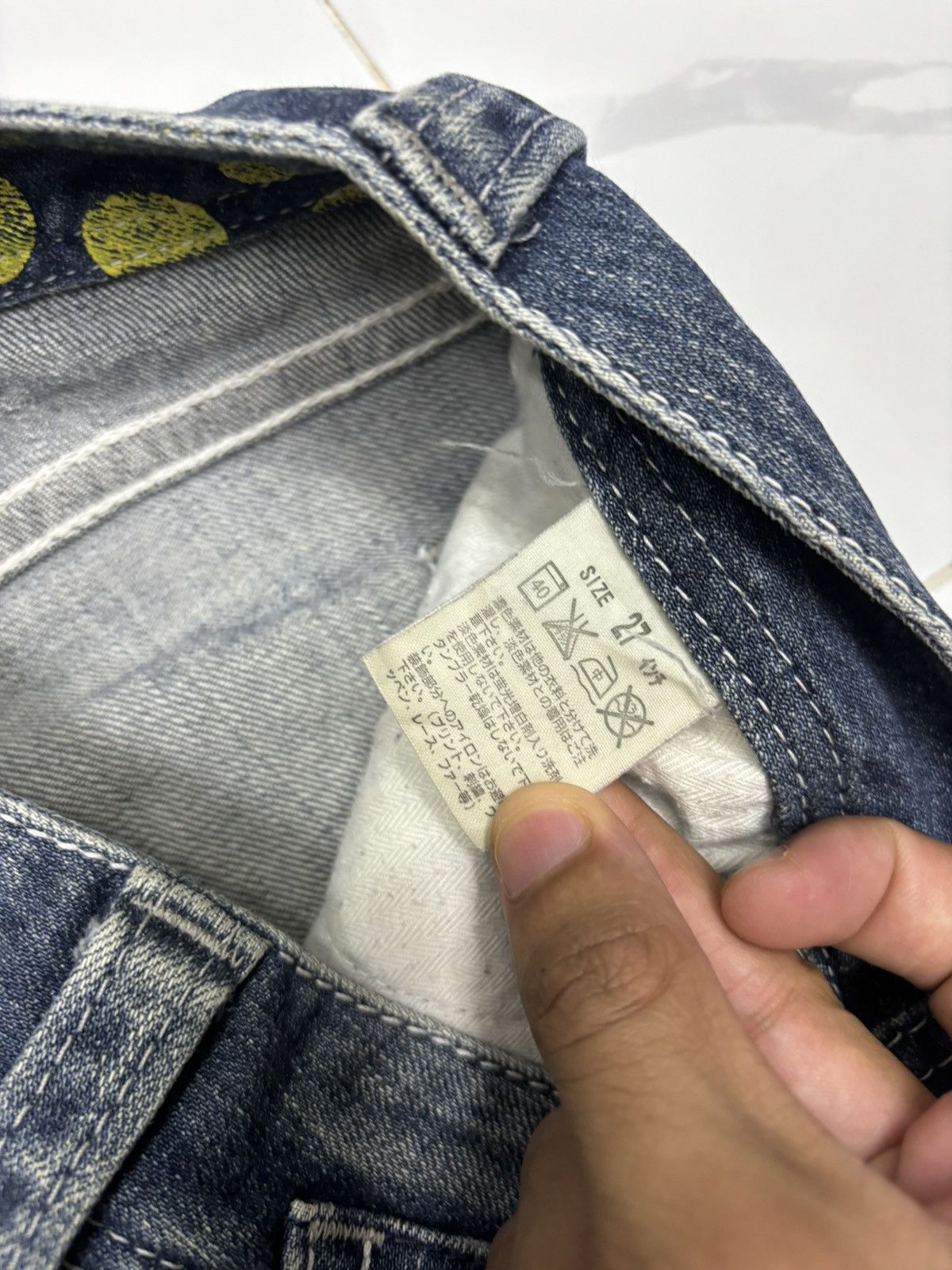 Levi's Vintage Clothing VINTAGE LEVIS DISTRESSED DENIM SKINNY JEANS Size 26" / US 2 / IT 38 - 11 Thumbnail