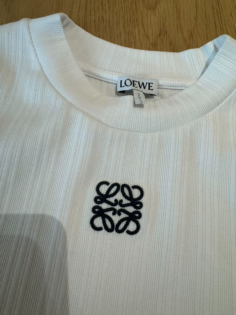 Loewe LOEWE White short sleeves Size S / US 4 / IT 40 - 2 Thumbnail